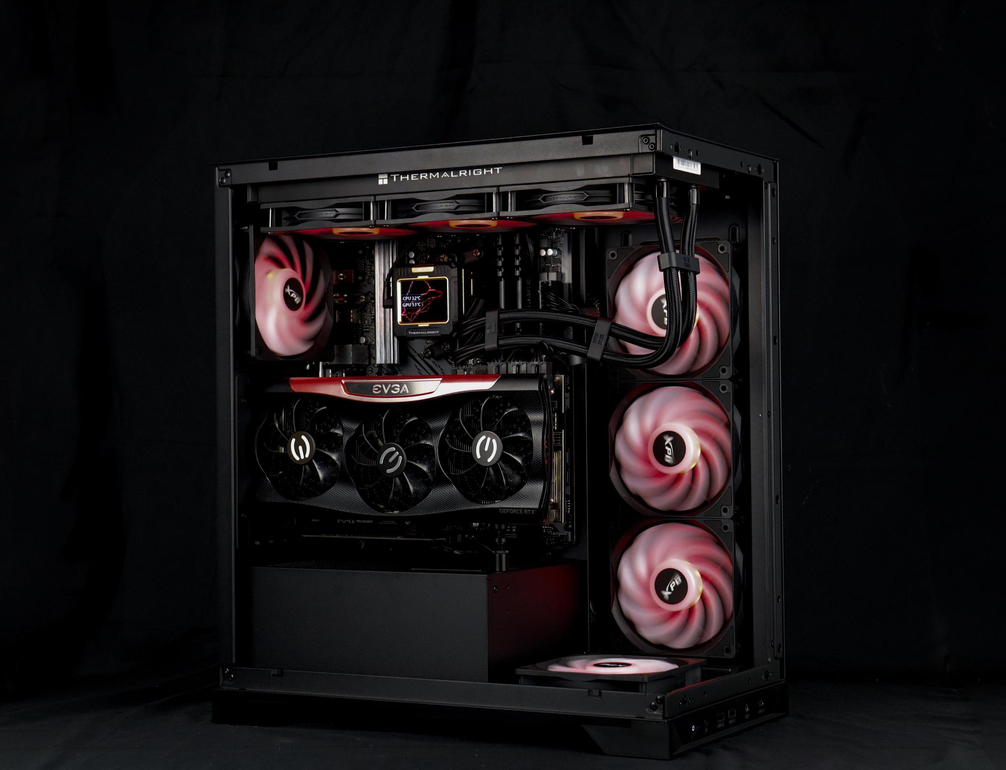🧨♟️Obsidian Void V3- 1440P Gaming PC | RTX 3080, Ryzen 9 3900X, 32GB RAM, 1TB NVMe SSD |🧨♟️