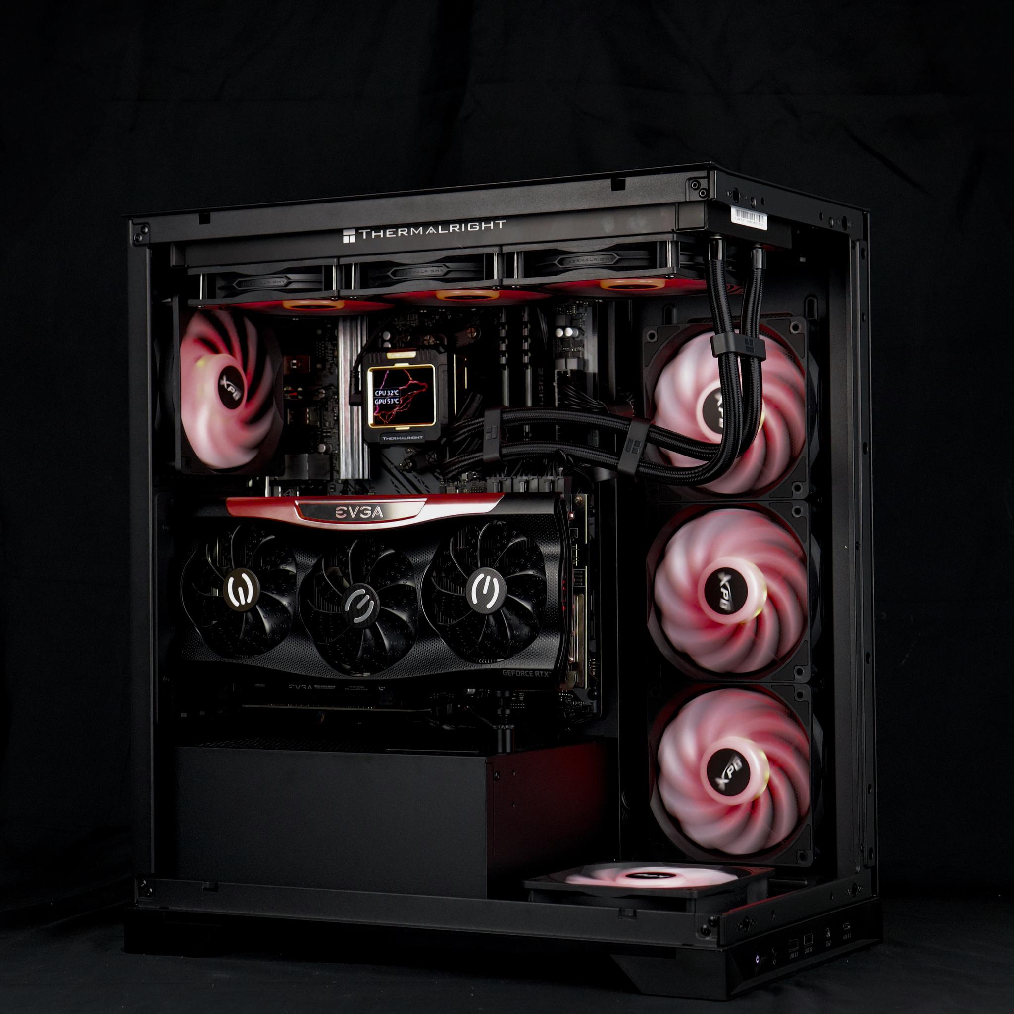 🧨♟️Obsidian Void V3- 1440P Gaming PC | RTX 3080, Ryzen 9 3900X, 32GB RAM, 1TB NVMe SSD |🧨♟️