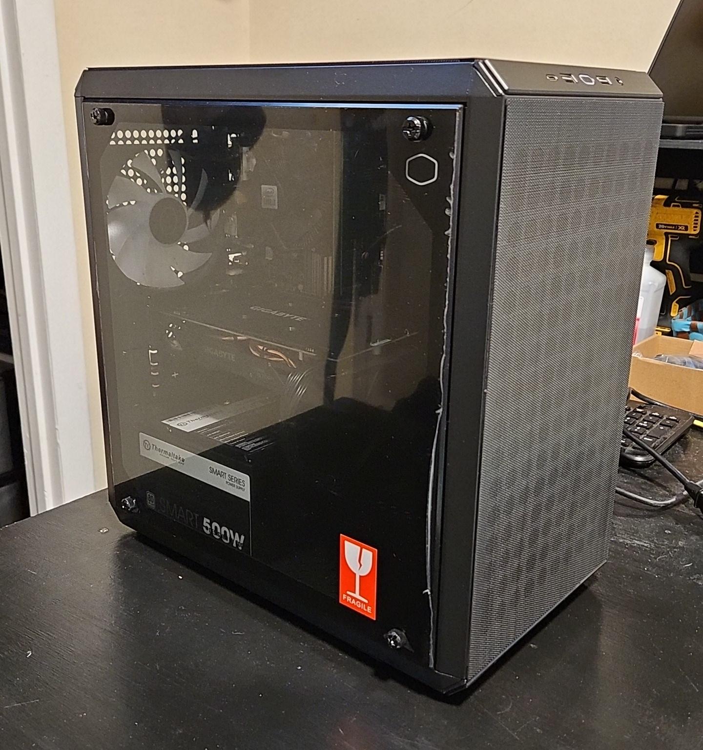 Budget 1080p gaming pc I7 RX 580