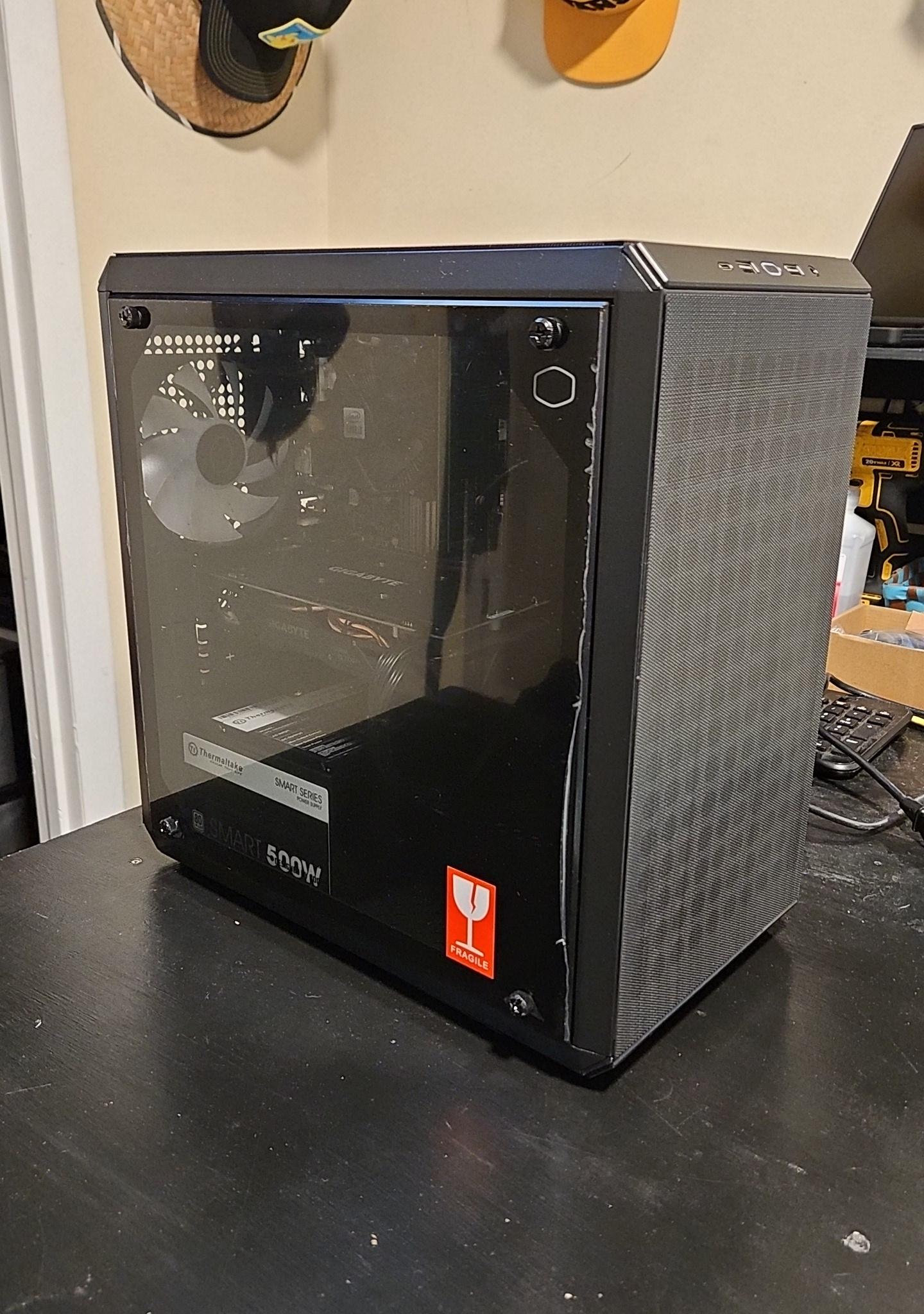 Budget 1080p gaming pc I7 RX 580