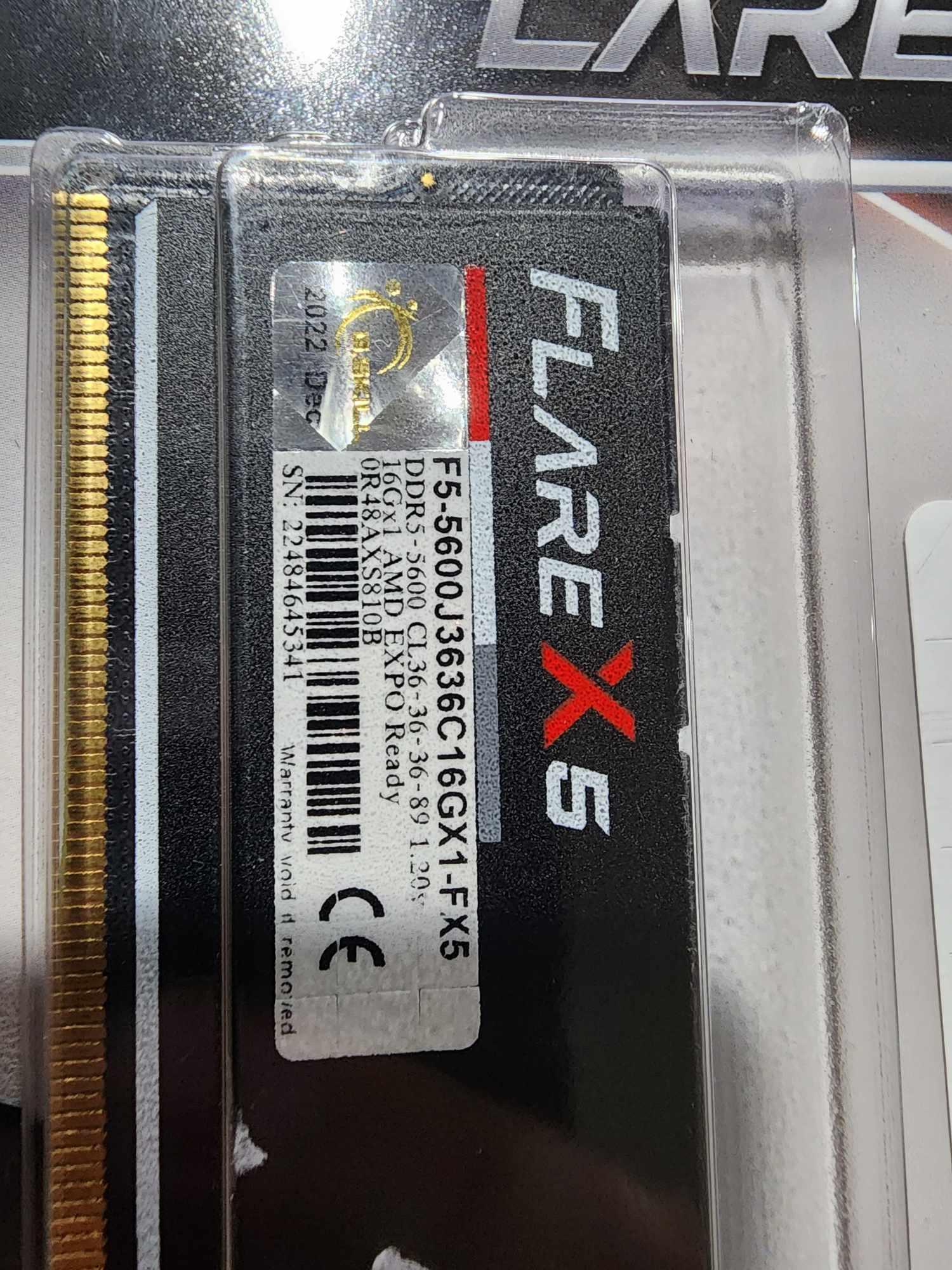 G.Skill Flare X5 16GB DDR5-5600 PC5-44800 CL36 Module
