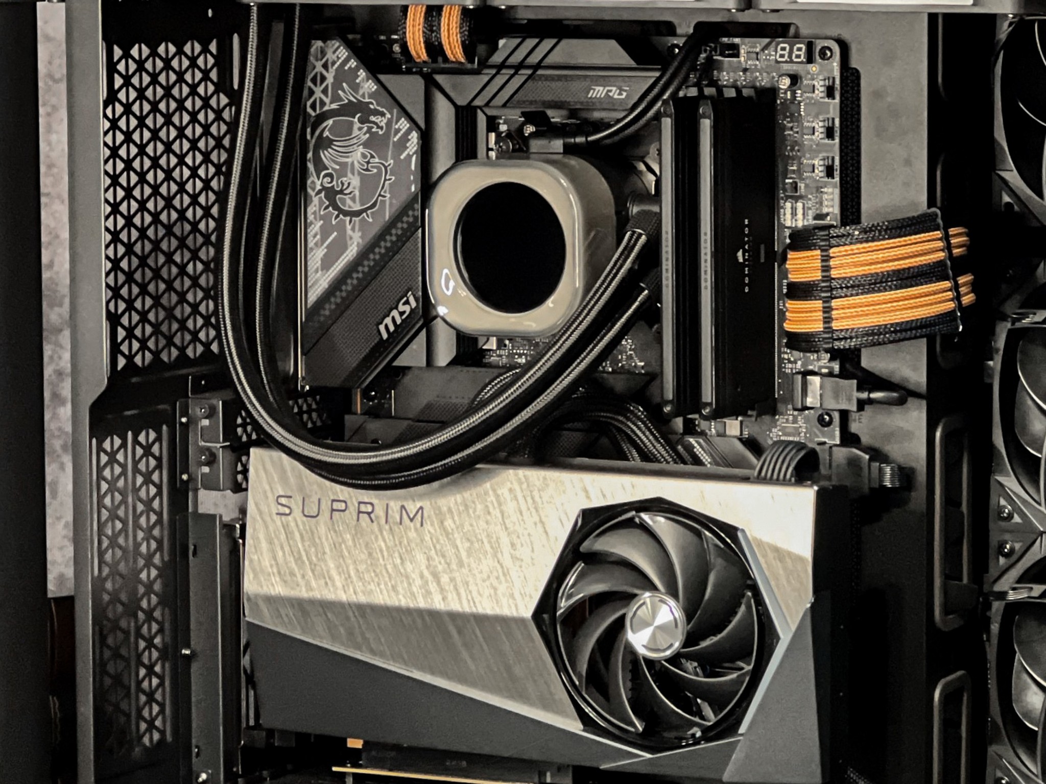 Elite Gaming PC - i9-14900KF, RTX 4090, 64GB Dominator Titanium DDR5, Dual AIO Cooling