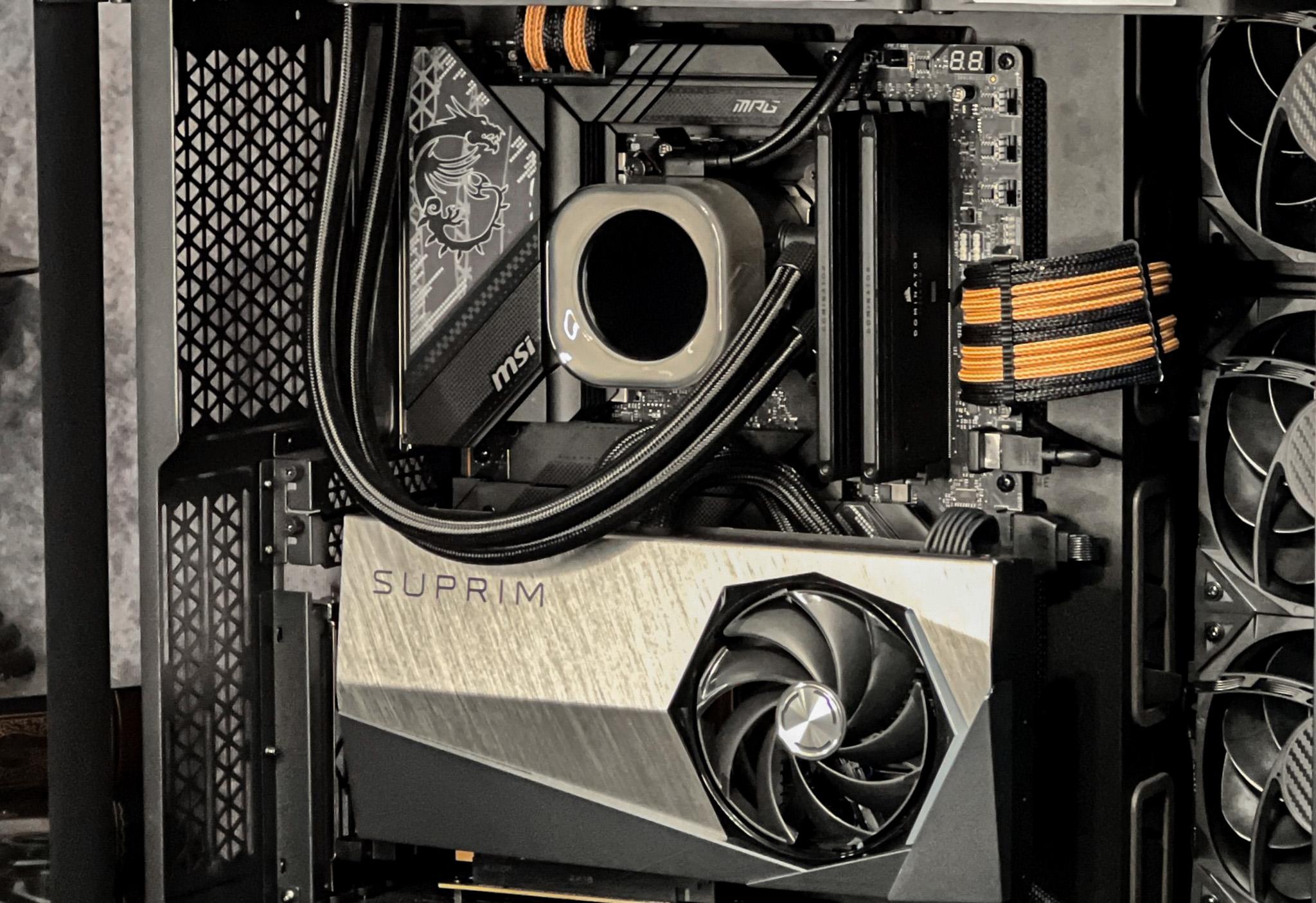 Elite Gaming PC - i9-14900KF, RTX 4090, 64GB Dominator Titanium DDR5, Dual AIO Cooling