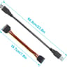PCIe 1X to Dual Pci Slot Expansion Card PCI-Express 1X Male to PCI Female Adapter for Sound Cards xp
