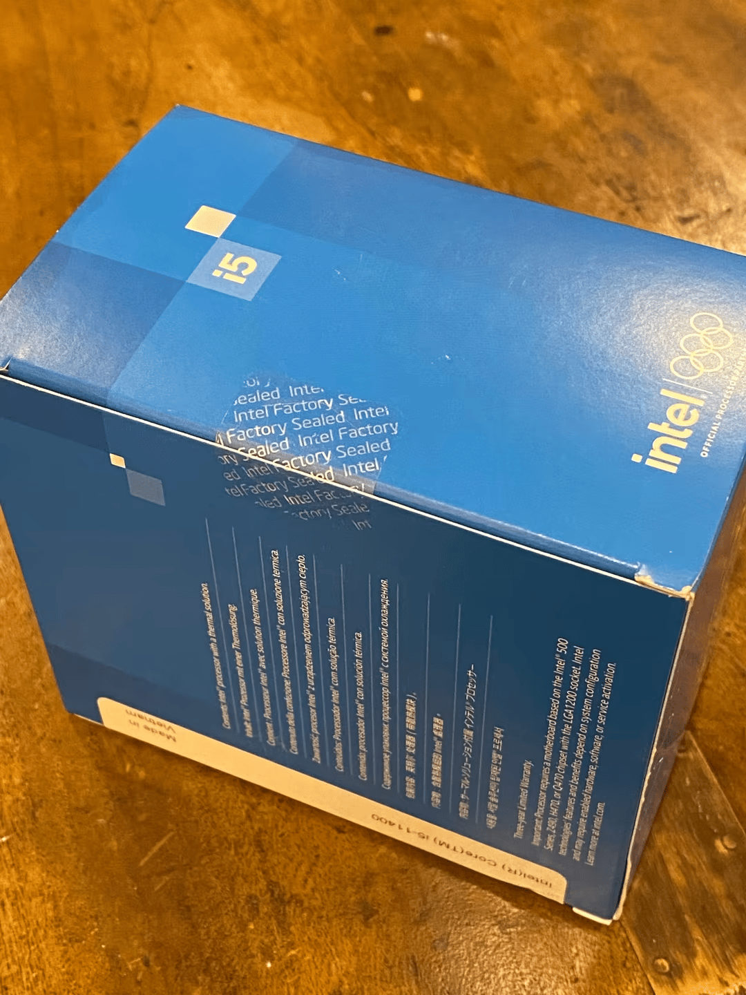 Intel Core i5-11400 - 6-Core LGA 1200 - 65W