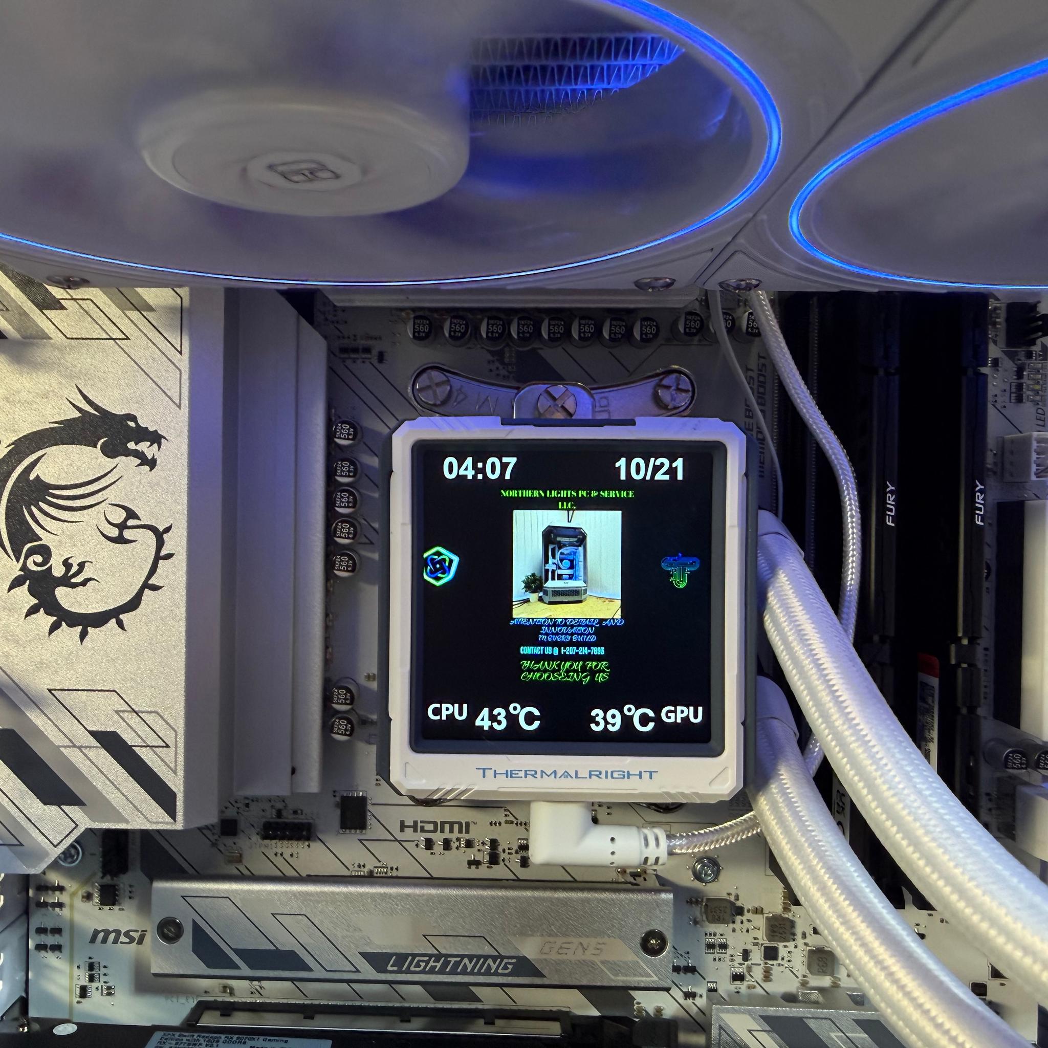 Radeon RX 9070 XT Custom Gaming PC - Ryzen 7 9800X3D, 32GB RAM