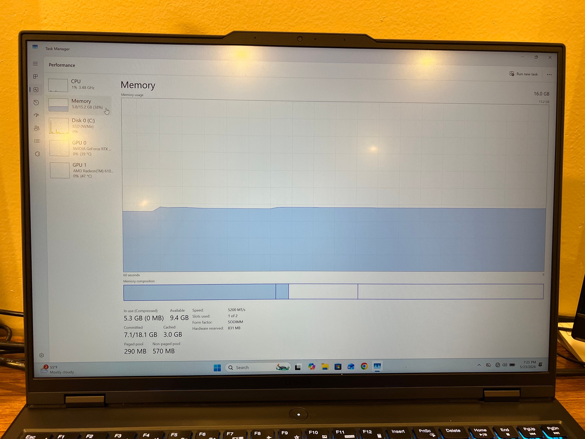 RTX 4070 | Ryzen 7 7745HX | 16GB DDR5 RAM | 512GB NVMe | Lenovo Legion Pro 5 16ARX8