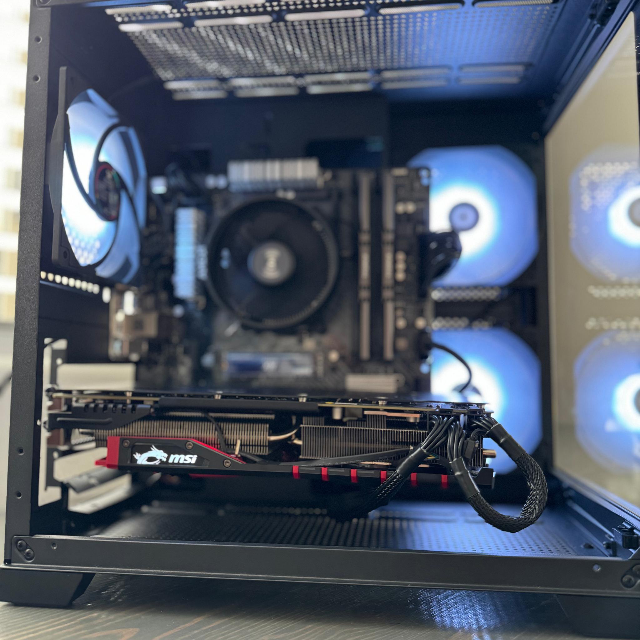 🔥Amazing Performance Gaming pc🔥- Ryzen 5 / Radeon MSI R9 390 / 1TB SSD / 16GB DDR4