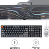 NEW! Keychron K10 RGB Full Size Layout Hot-Swappable Mechanical Keyboard - Aluminum Frame
