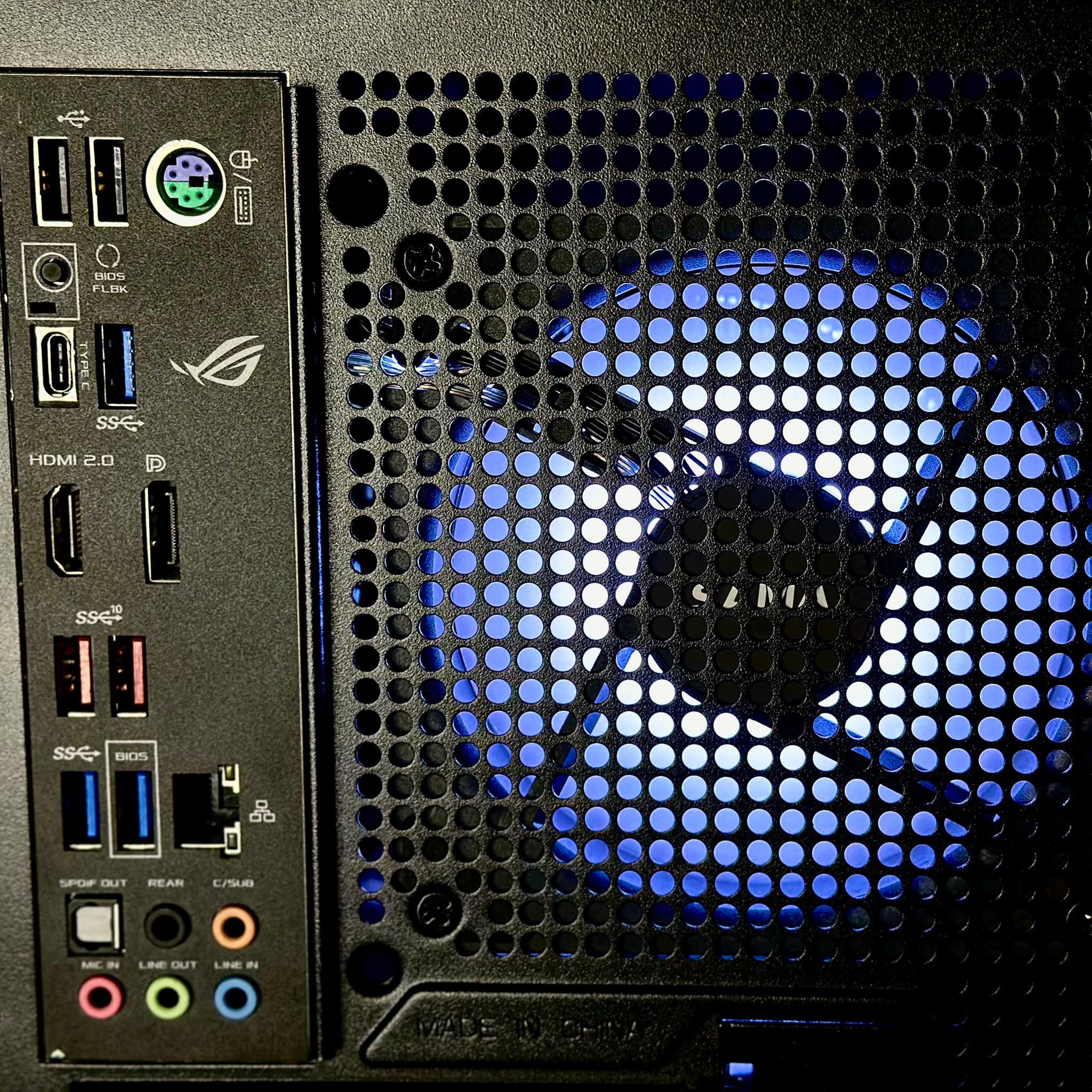 Side Swipe | 1440p Gaming/Streaming PC | AMD Ryzen 7 5700g, RX 6700xt, 1TB SSD, 16GB