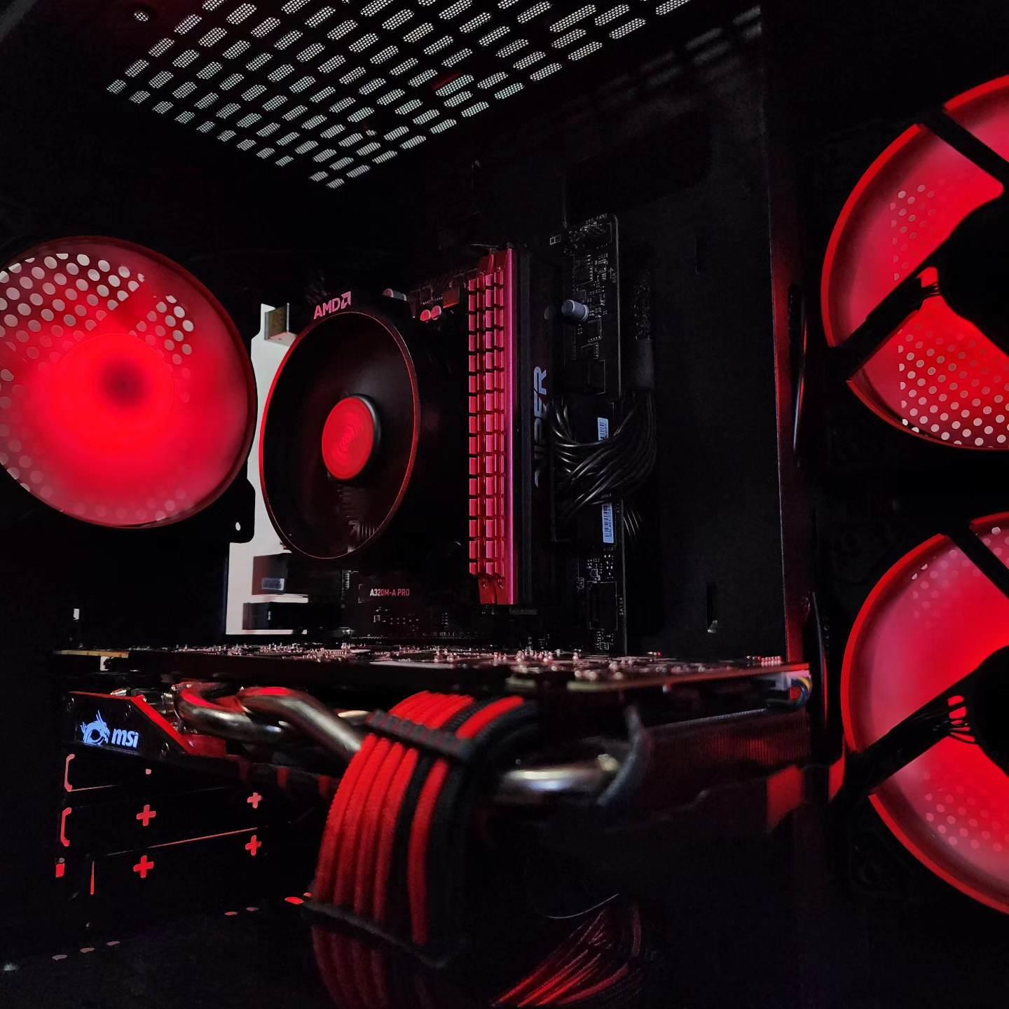 ❤️🖤❤️ MSi GTX 970 4GB // AMD Ryzen 5 1600AF // Patriot Viper 8GB 3000MHz // Crucial 480GB SSD