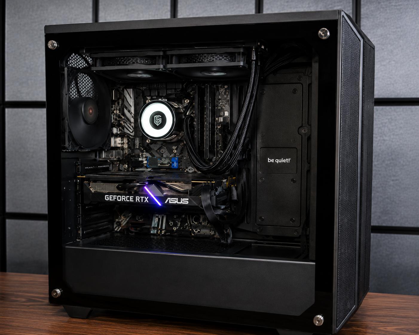 GeForce RTX 2060 Super Custom Gaming PC - Core i7-9700K, 16GB RAM