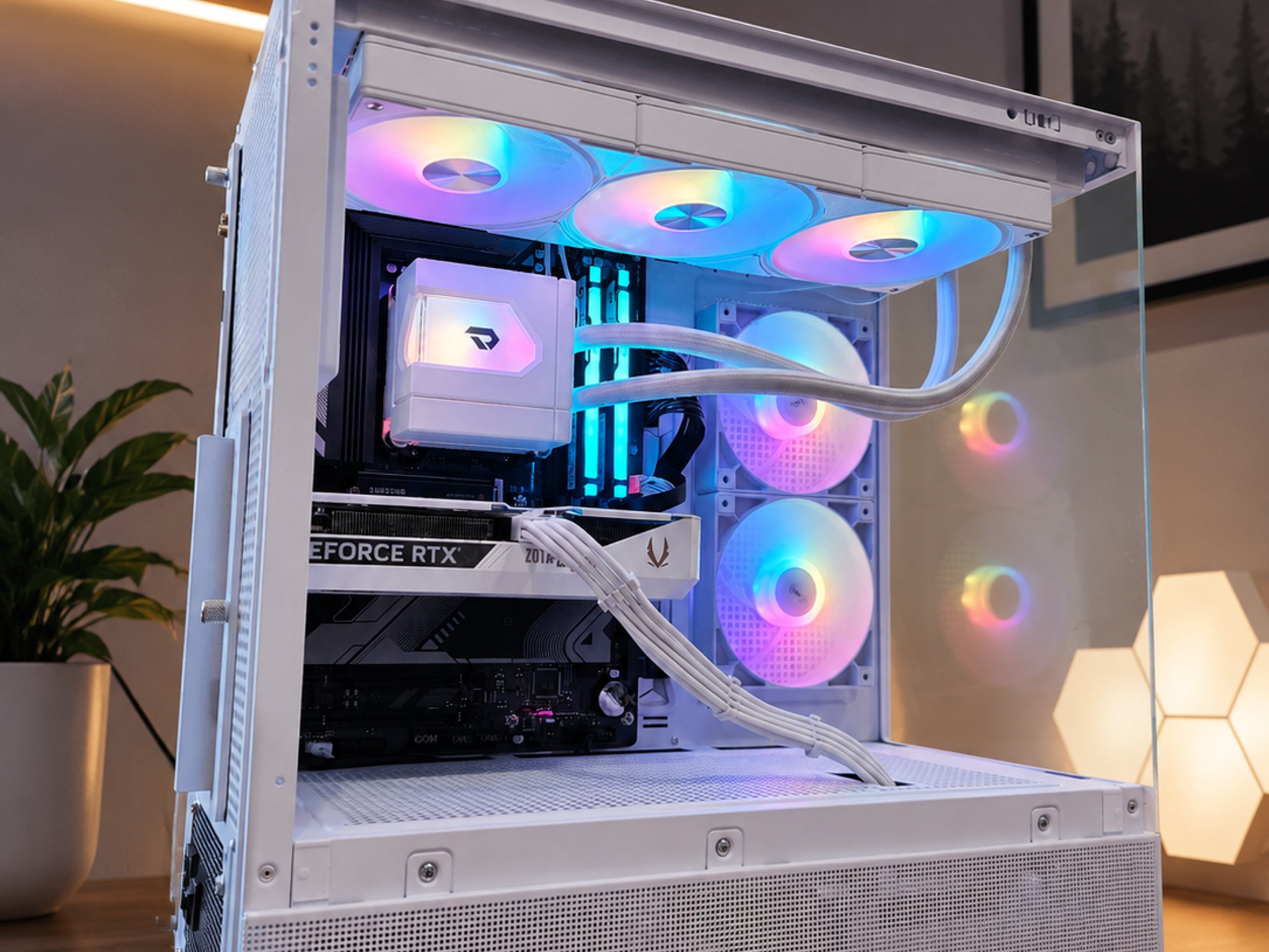 White RTX 5060 Ti Gaming PC | 1TB  m.2 | DDR5 | B650 | 360MM AIO |