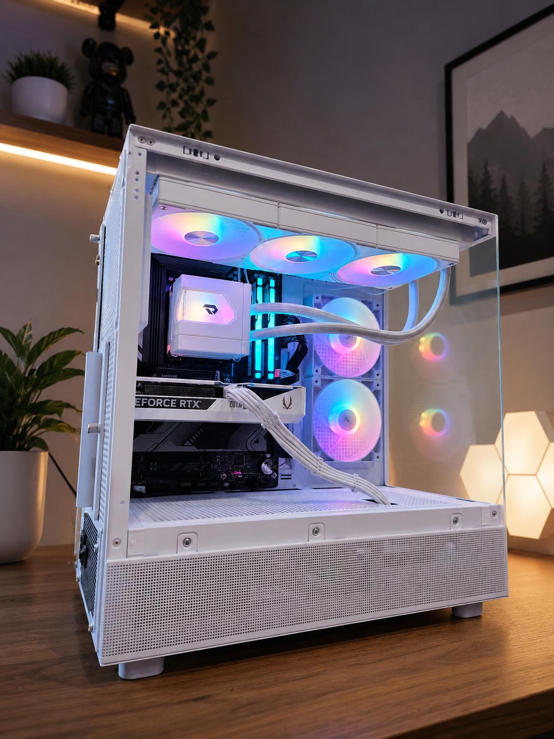 White RTX 5060 Ti Gaming PC | 1TB  m.2 | DDR5 | B650 | 360MM AIO |