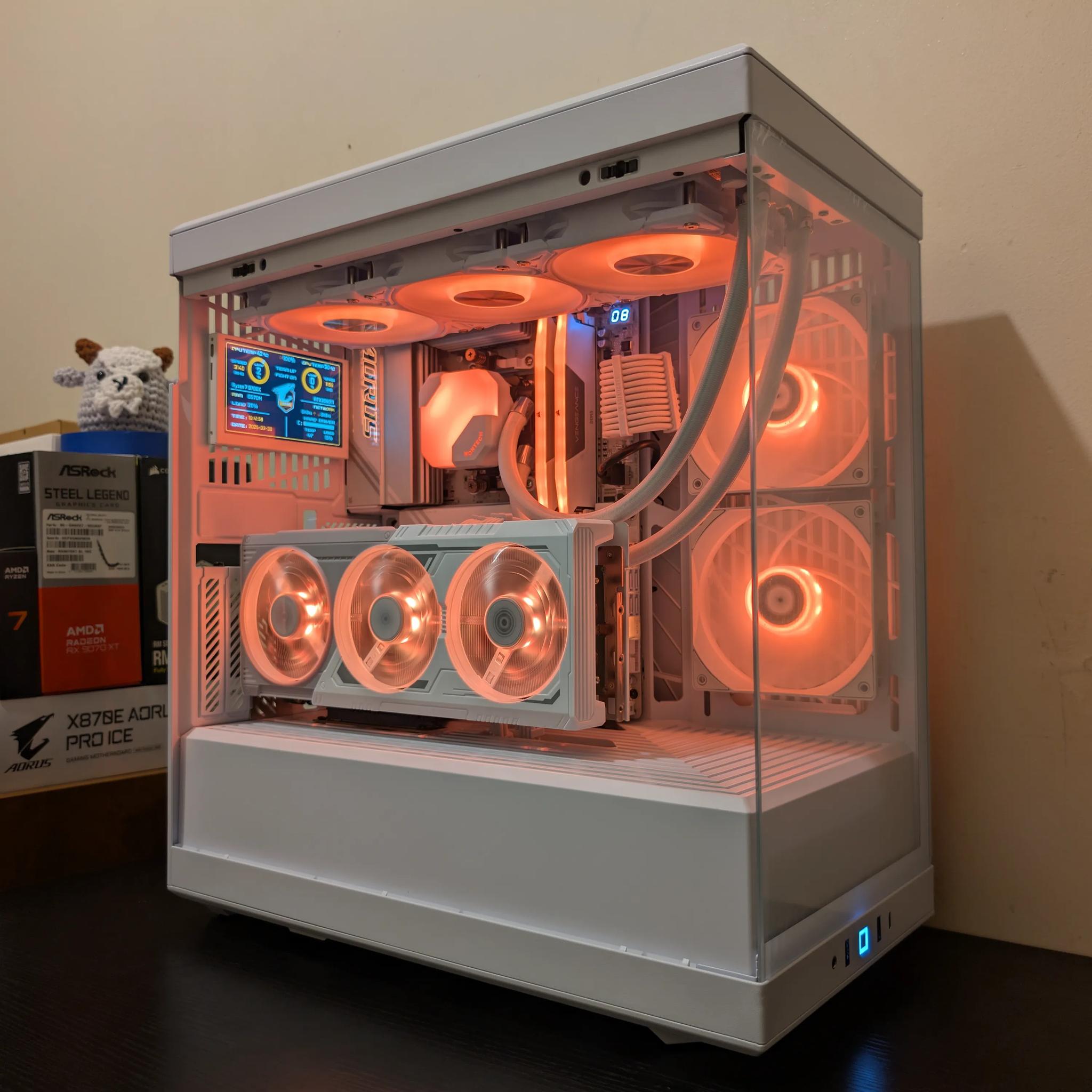 🐻‍❄️ 4K Gaming Beast | RX 9070XT | Ryzen 7 9700X | 2TB SSD | 32GB RAM | WiFi 6 & Bluetooth 🐻‍❄️