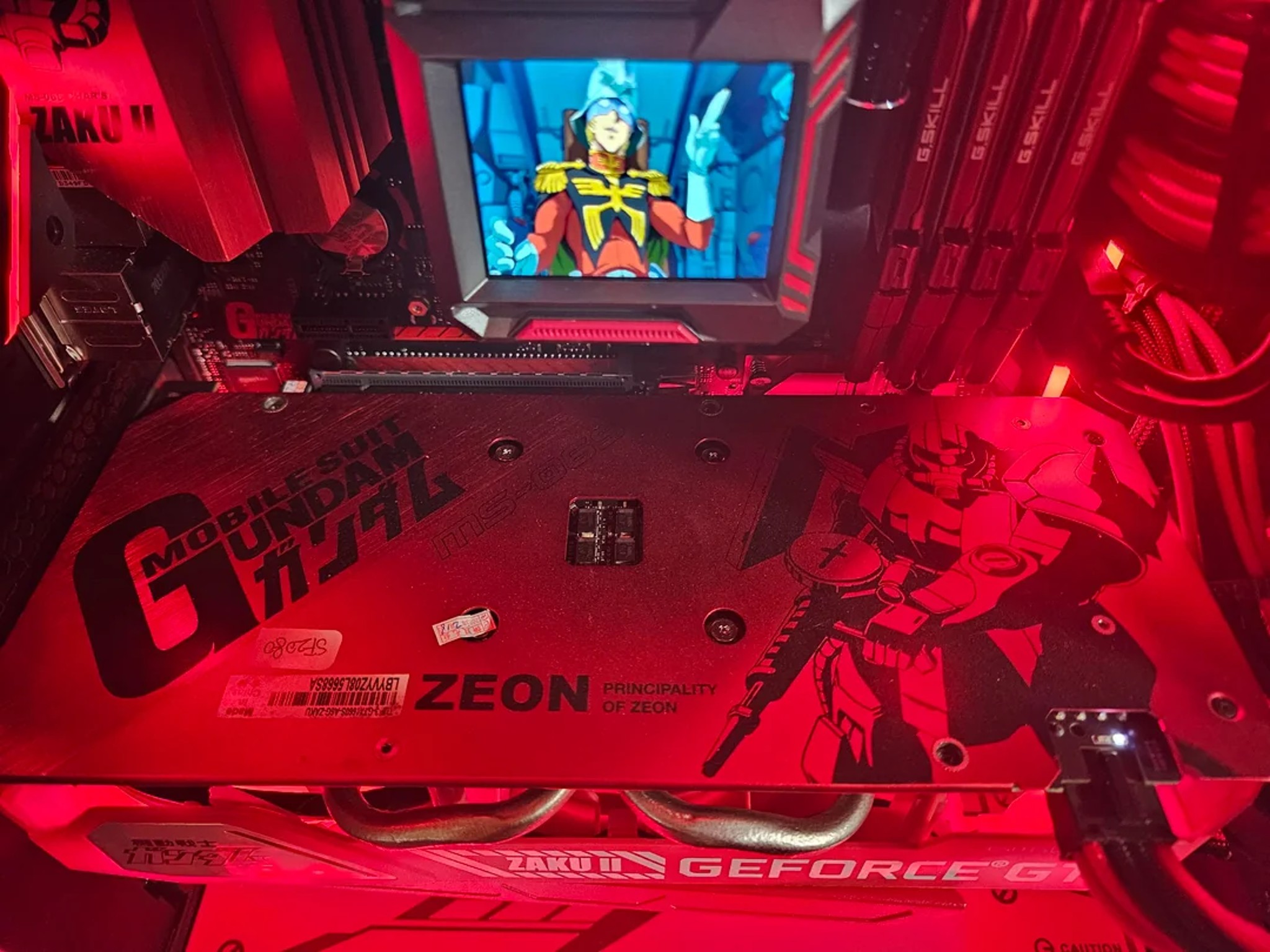 Custom Gundam Zaku themed