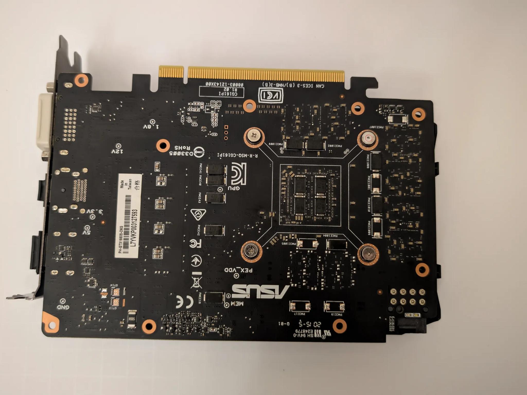 GTX 1660 SUPER GDDR6 6GB ASUS (PH-GTX1660S-06G)