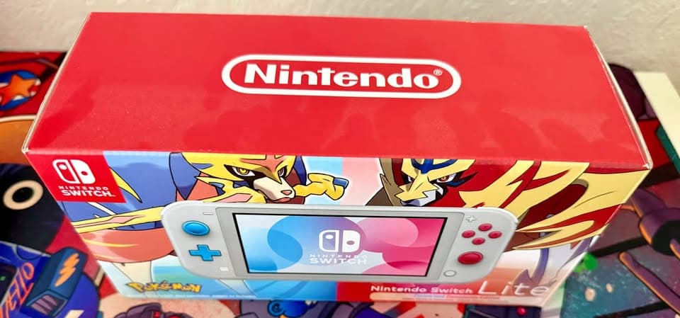 Nintendo Switch Lite Handheld Console Zacian and Zamazenta Edition