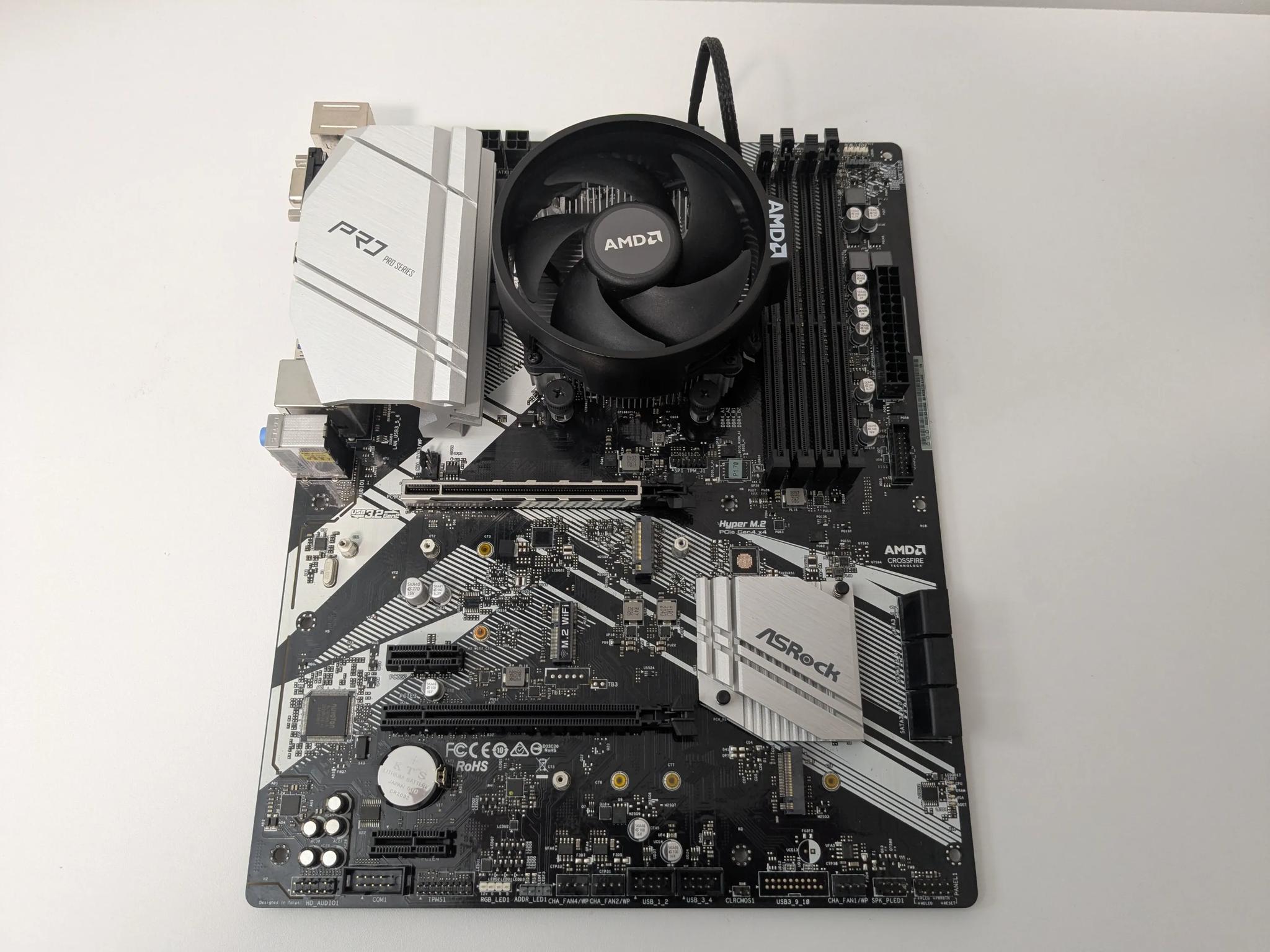 AMD Ryzen 5 3600 + ASRock B550 Pro4 ATX Motherboard Combo – Fully Tested!