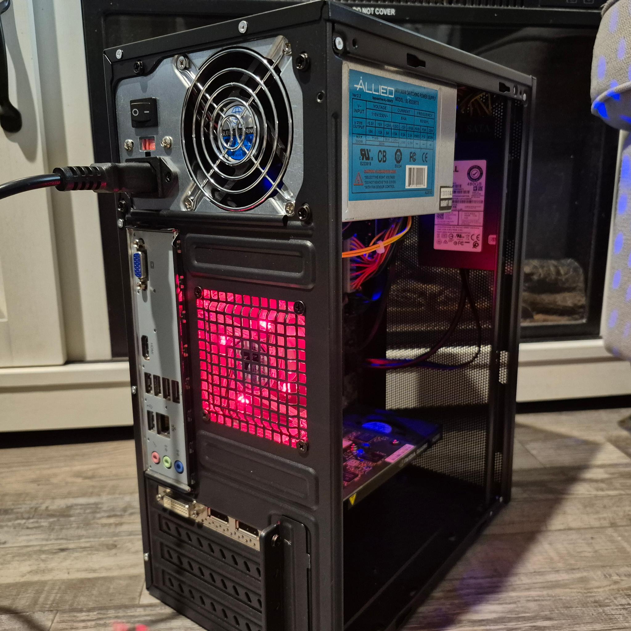 Cheap Windows 11 Custom PC | Fortnite/Roblox Gaming PC | i5-7400, Quadro K2200 4GB, 480GB SSD