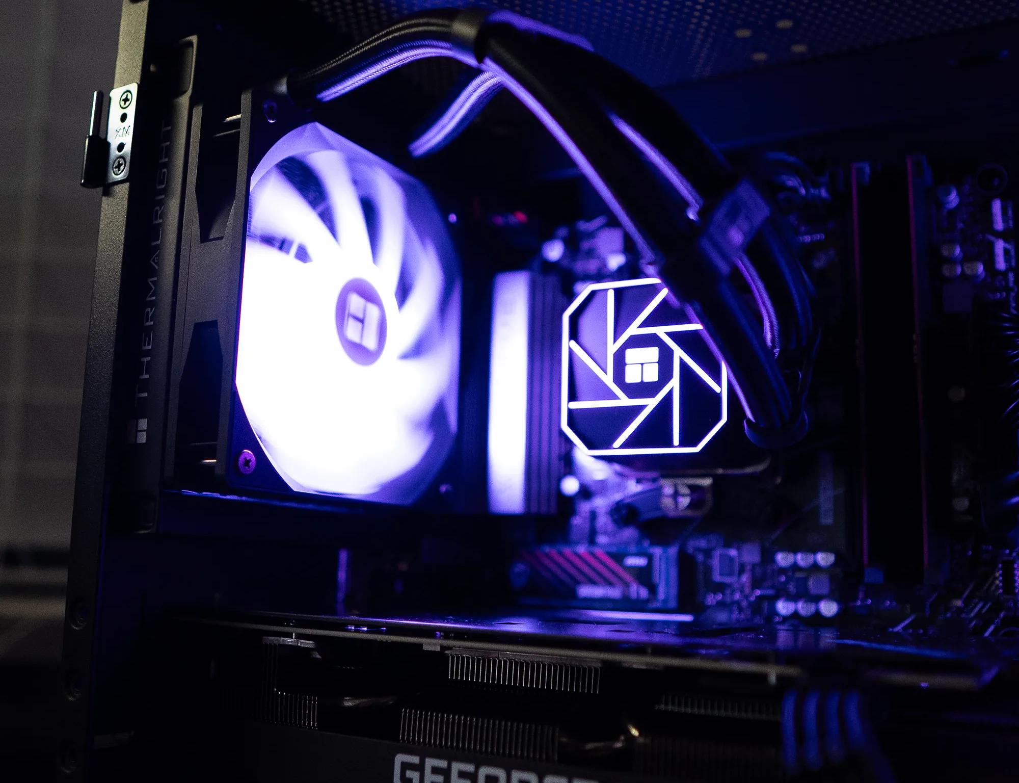 ⚪🟣 | RYZEN 5 7500F | RTX 3060 OC 12GB | 16GB DDR5 RAM | 1TB NVME SSD | Amethyst Achiever 2.0