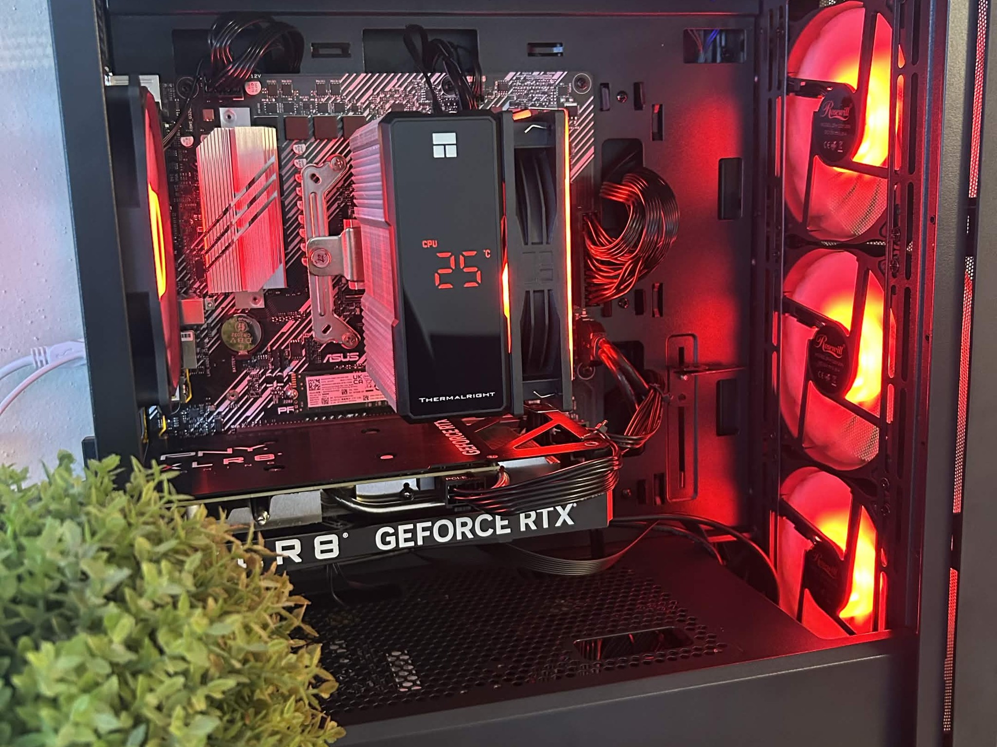 Gaming PC - GeForce RTX 4060 - Ryzen 5 5500 - 16GB RGB RAM - 1TB SSD Storage - WiFi & Bluetooth