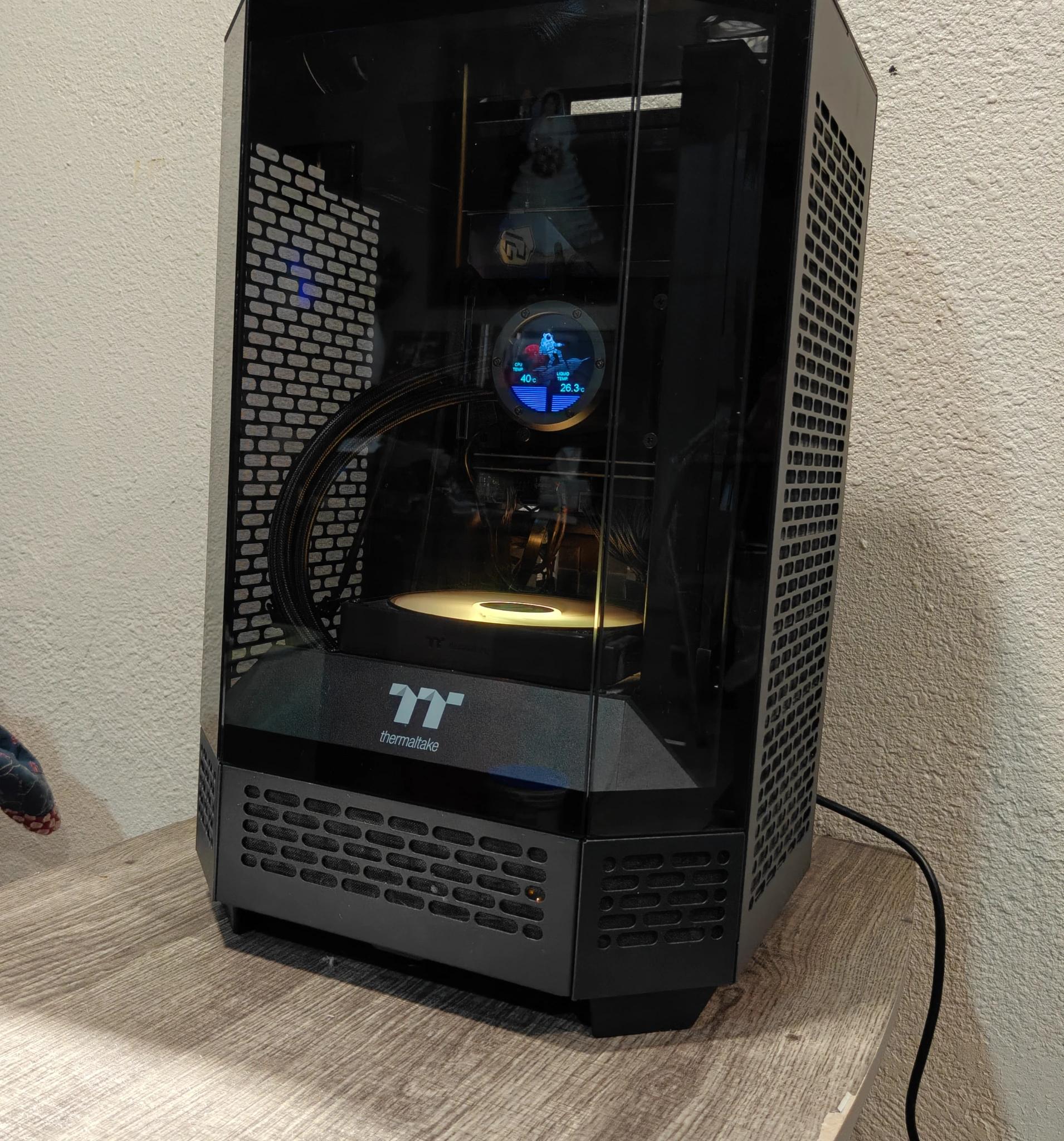 Custom Gaming PC Build SFF Intel Core Ultra 9 285K ASRock Z890I Nova WiFi7 SF750 Platinum