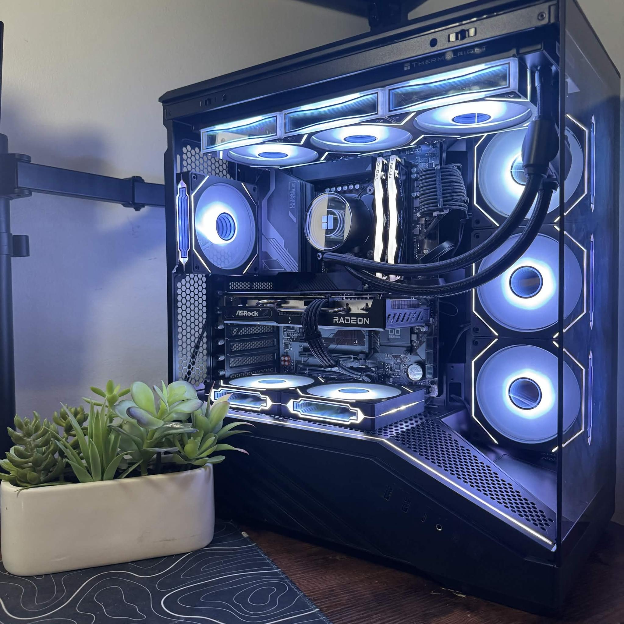 New Custom Showcase 14-Core Gaming PC - i5 14600KF | RX 9060 XT 16GB | 32GB 6400MHz DDR5
