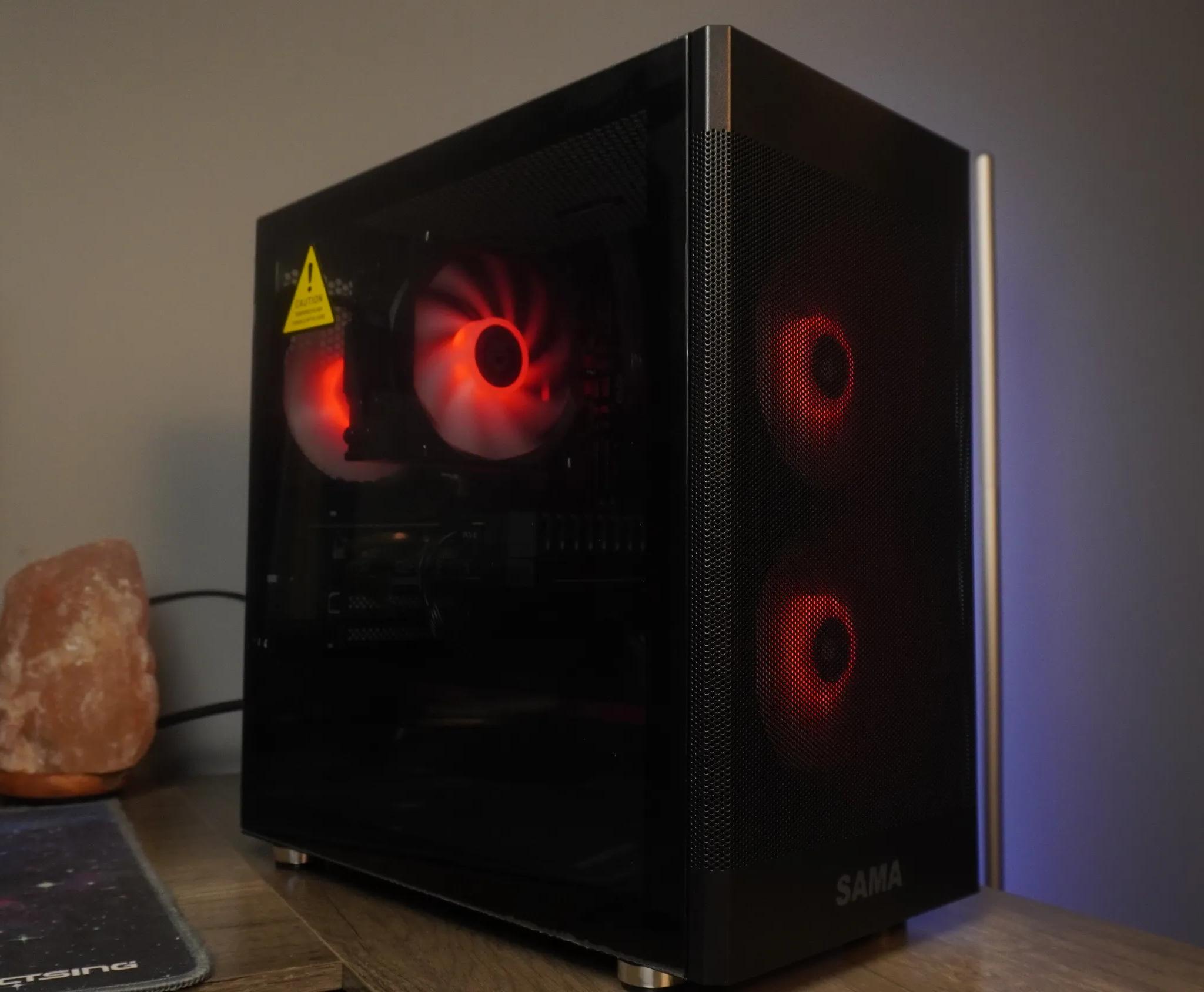 🖤ALL BLACK🖤 1080p GAMING MACHINE 💚GTX 1660 Super 🧡 Ryzen 5 3600 | 32GB | 1TB | WIFI