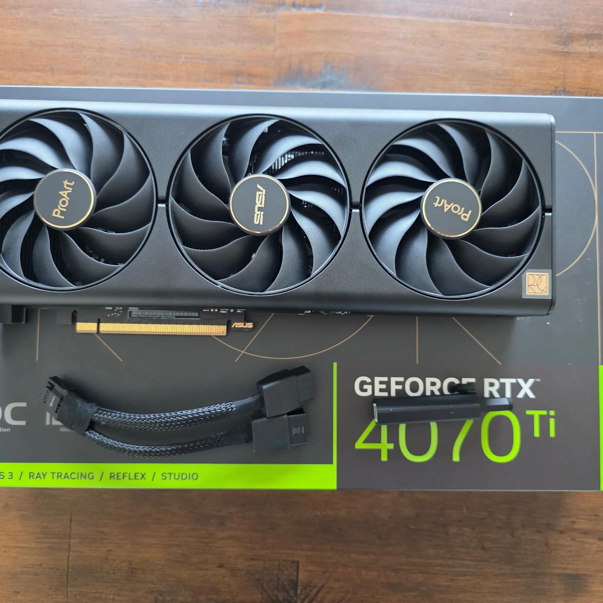 Asus 4070 Ti Proart OC edition 12GB