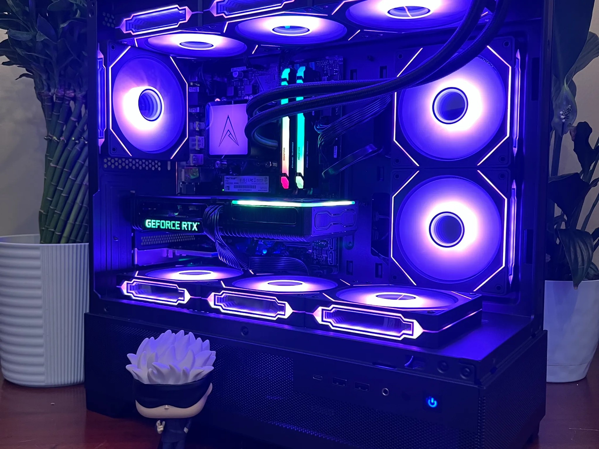 Water Cooled Gaming PC Intel I7, Nvidia RTX 3060 ti 8gb, 2TB Storage, 32GB RAM, WINDOWS 10
