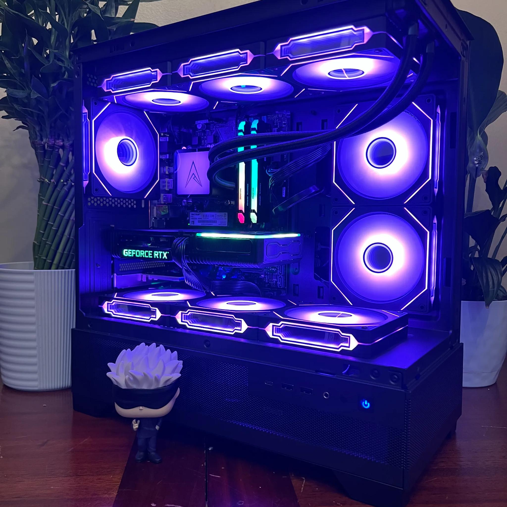 Water Cooled Gaming PC Intel I7, Nvidia RTX 3060 ti 8gb, 2TB Storage, 32GB RAM, WINDOWS 10
