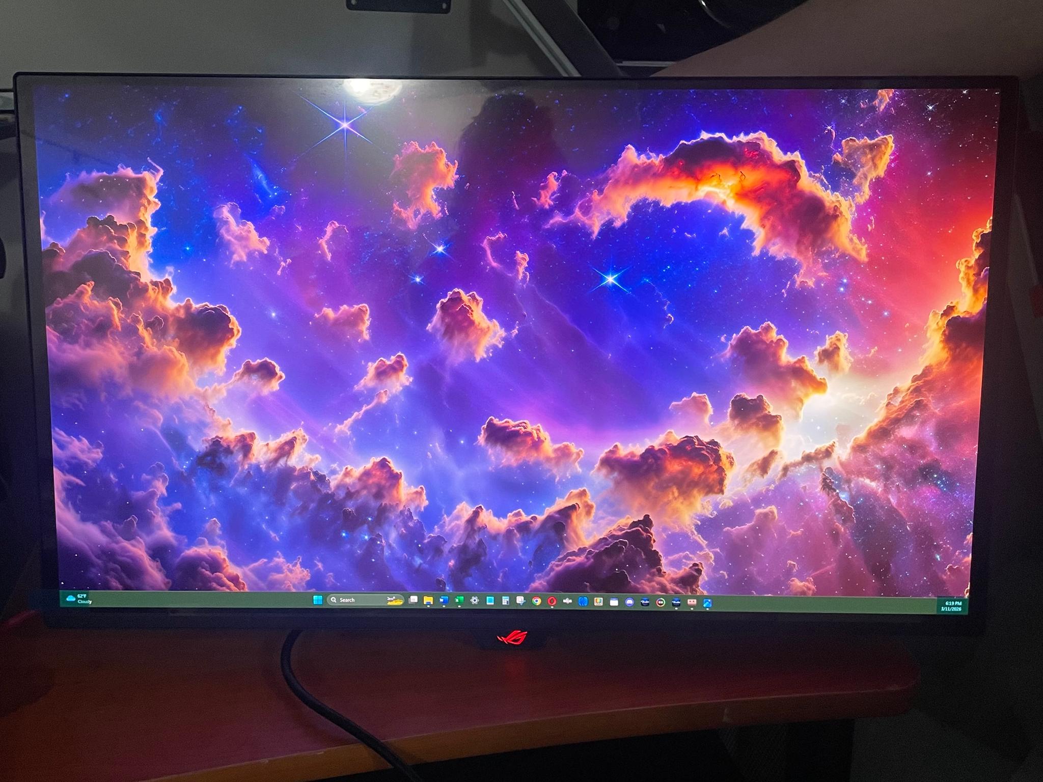 NEW ASUS ROG 27” OLED 4K Resolution (240hz Refresh Rate) Gaming Monitor (ZERO HRS USED) (PG27UCDM)