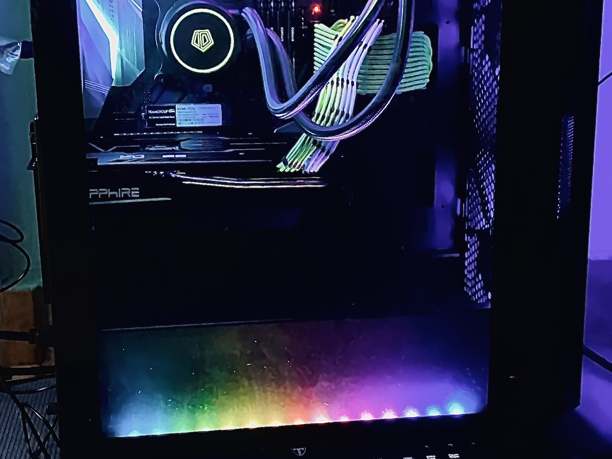 (Liquid Cooled) Intel 9th gen Gaming pc-16GB DDR4(XMP)-over 2TB storage-w/ (Activated)Windows 11 