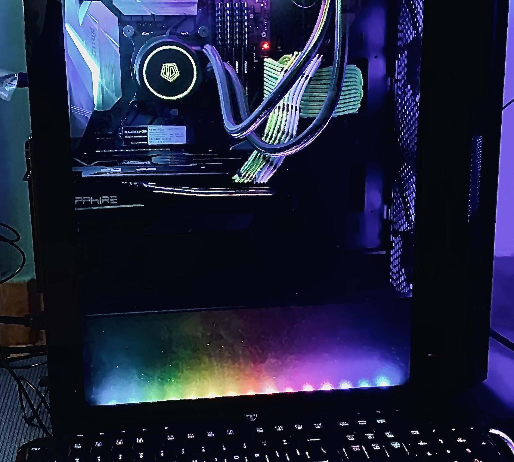 (Liquid Cooled) Intel 9th gen Gaming pc-16GB DDR4(XMP)-over 2TB storage-w/ (Activated)Windows 11 
