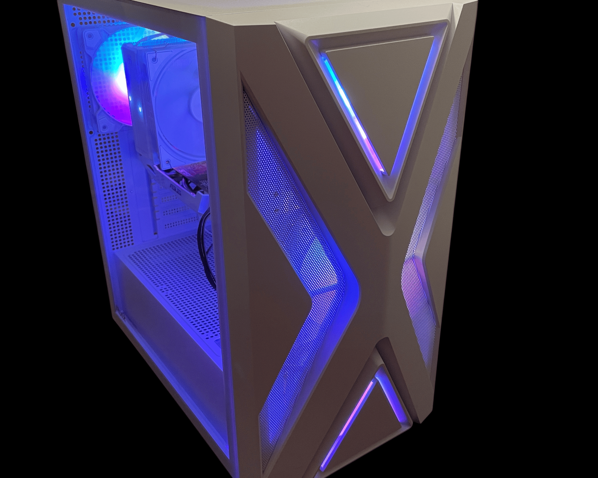 White Custom Desktop Gaming PC - Intel Core i5 CPU - Nvidia GTX 1060 - Wifi & Bluetooth - Game Ready