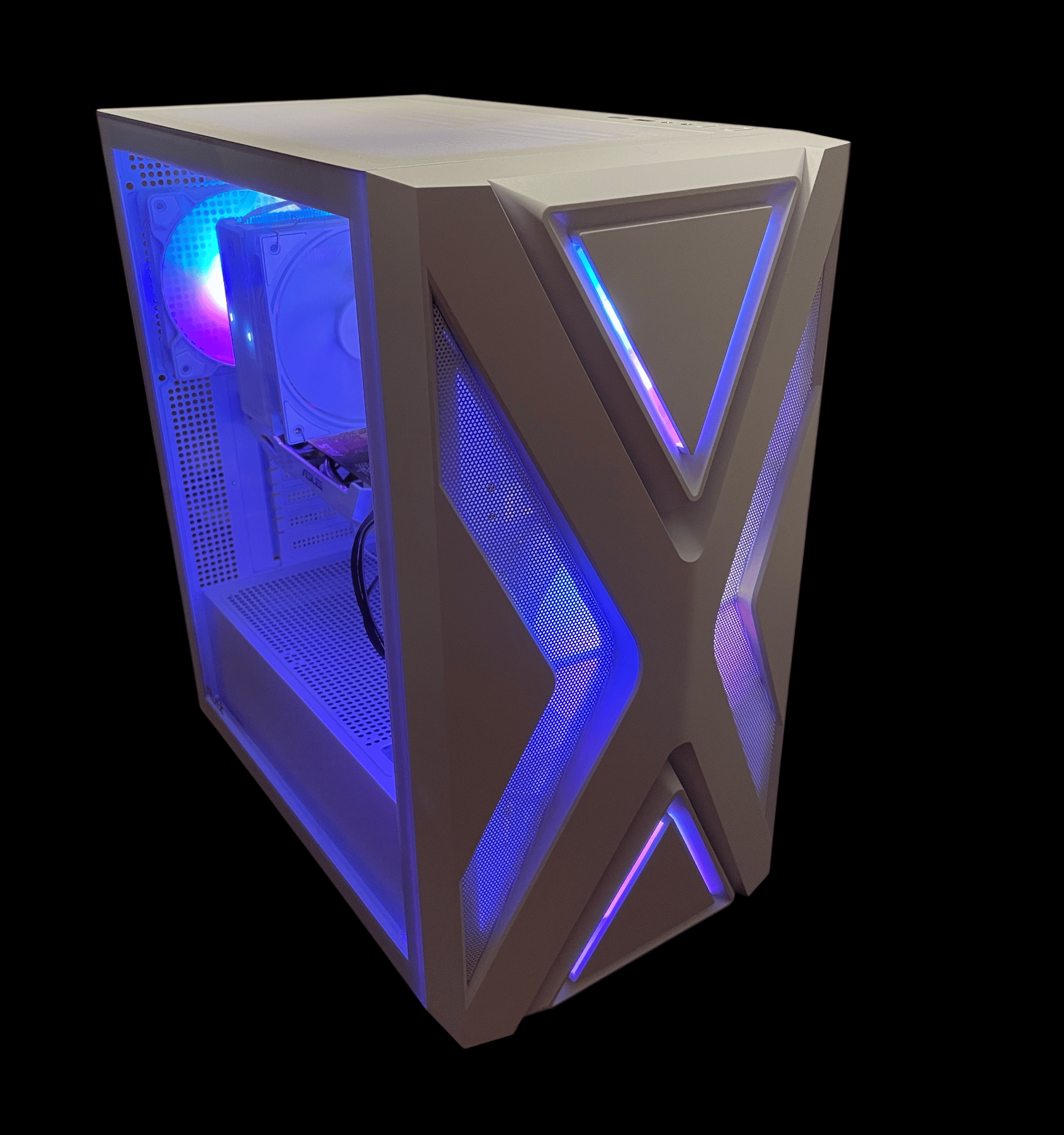 White Custom Desktop Gaming PC - Intel Core i5 CPU - Nvidia GTX 1060 - Wifi & Bluetooth - Game Ready