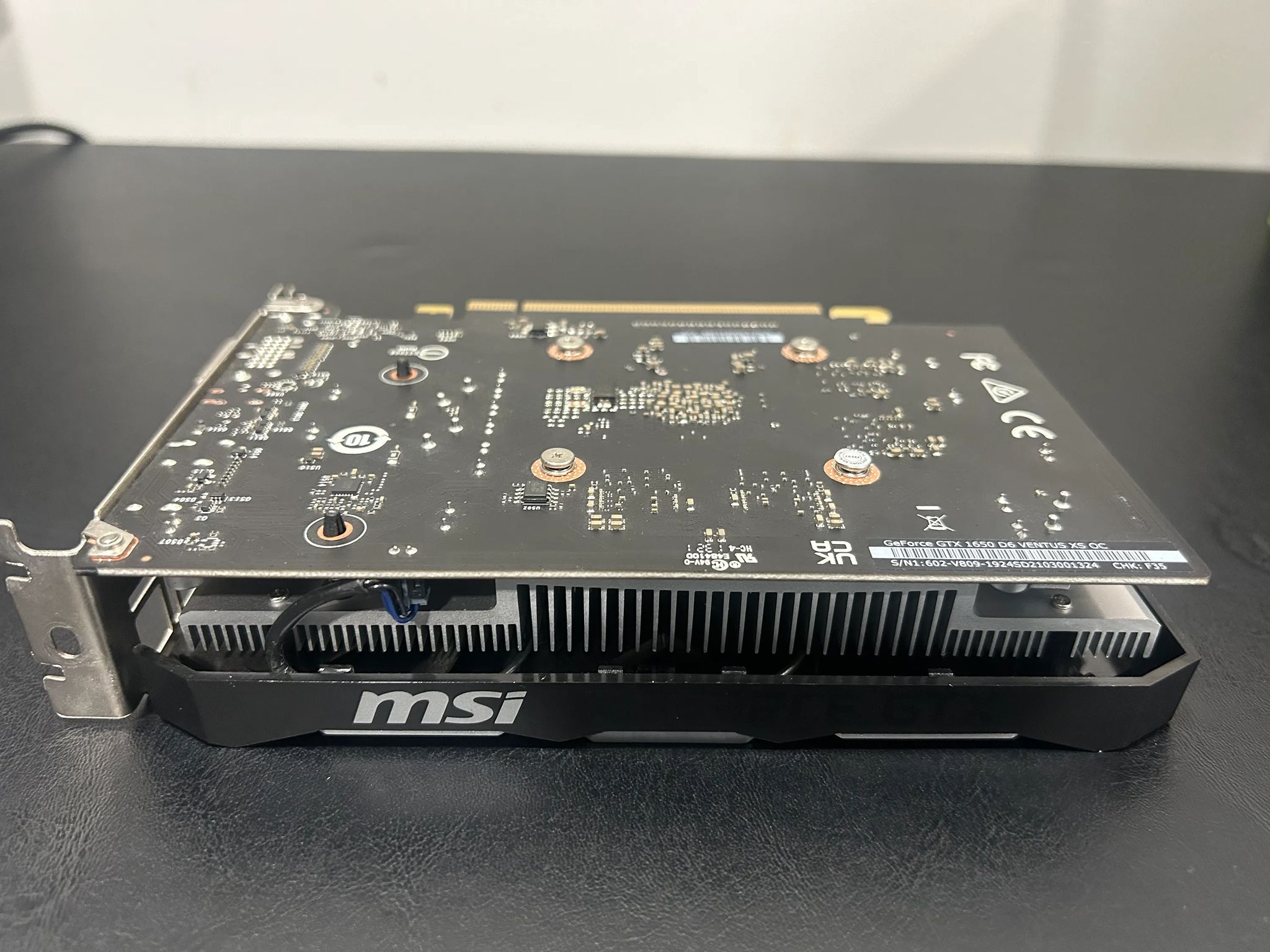 MSI NVIDIA GTX 1650 VENTUS OC EDITION 4GB GDRR6 GRAPHICS CARD WITH BOX!!