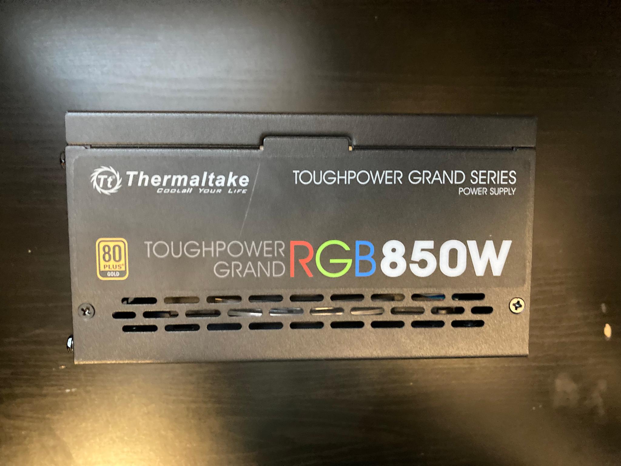 Thermaltake Toughpower Grand RGB 850W Fully Modular PSU — Missing Most Cables
