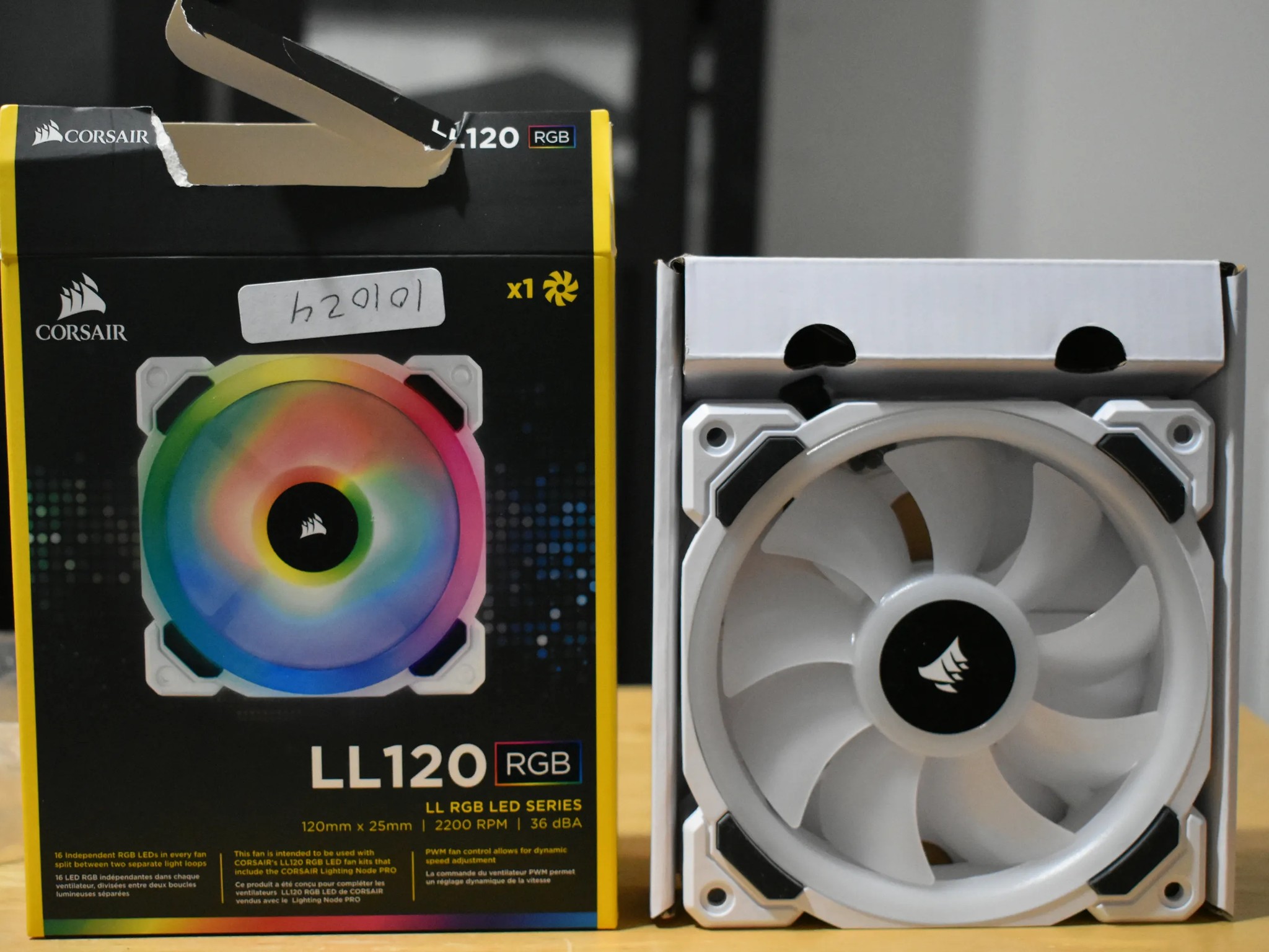 Corsair LL Series 120mm White Fan Single Pack