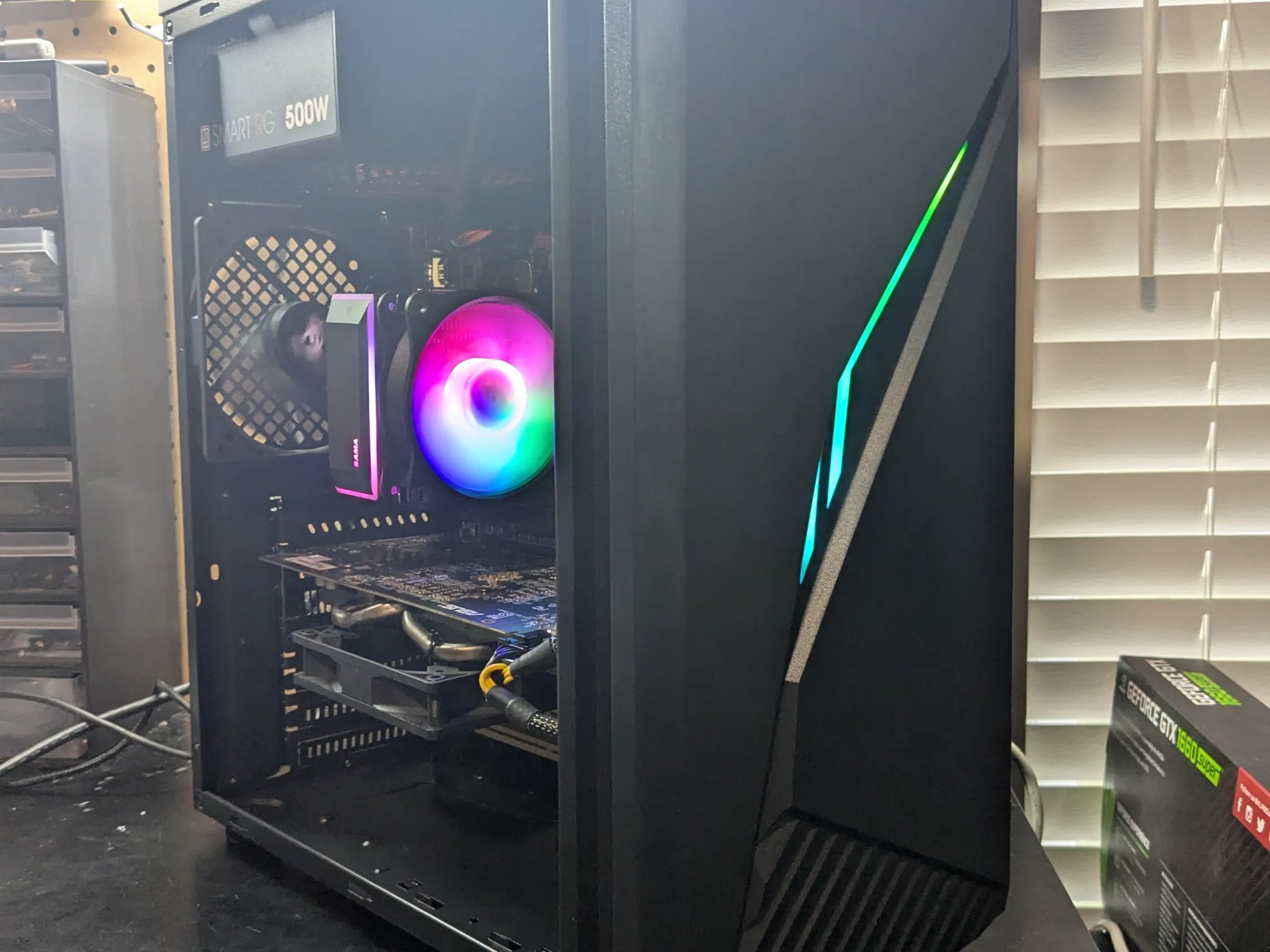 100 FPS Fortnite | 180 Day Warranty | i5-4570S, 16GB RAM, 480GB SSD, RX 480 8GB, RGB, Wifi, Win10