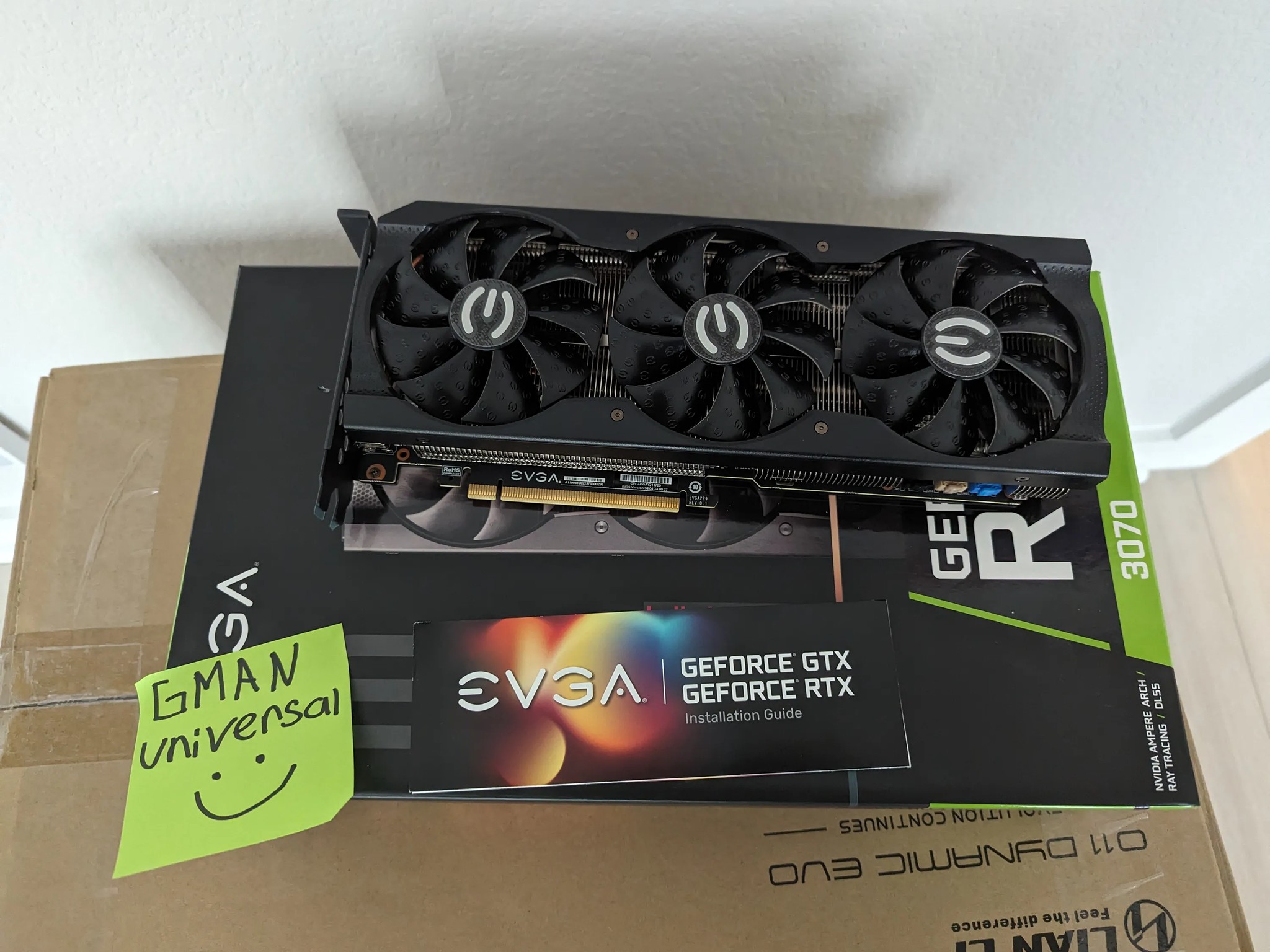 EVGA GeForce RTX 3070 XC3 ULTRA GAMING