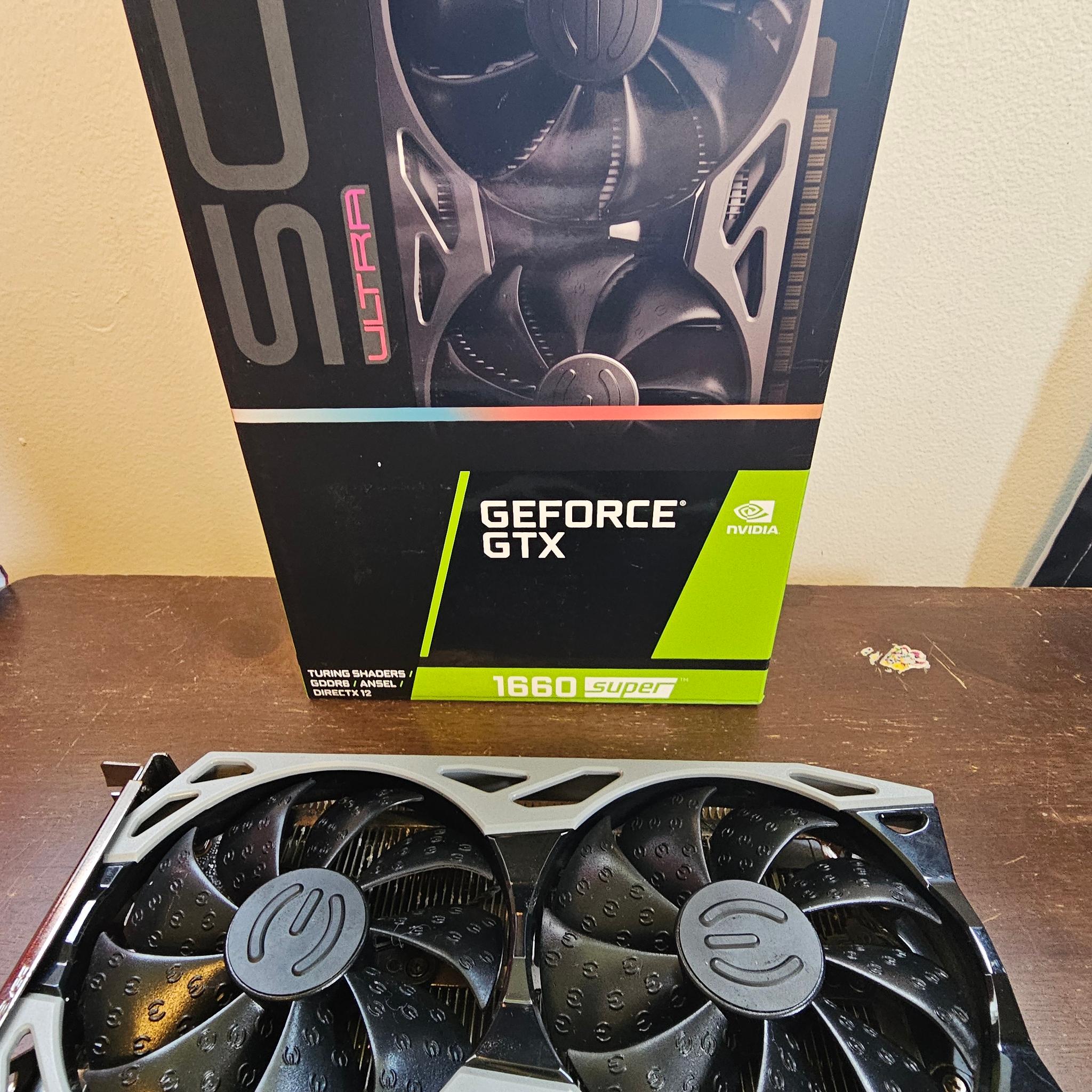 EVGA GeForce GTX 1660 SUPER SC ULTRA GAMING