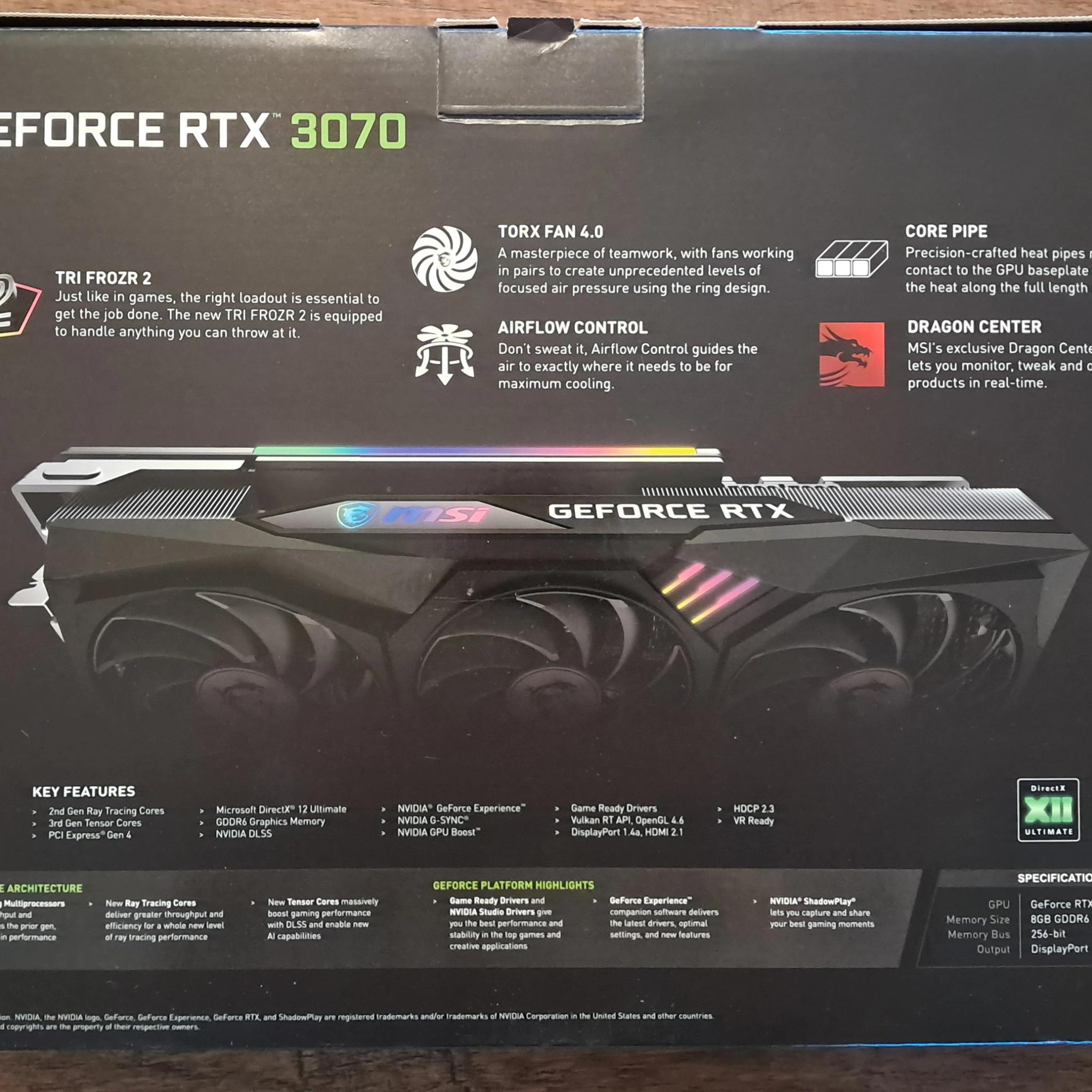 MSI GeForce RTX 3070 Gaming X Trio