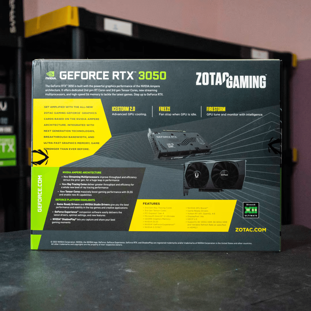 BNIB ZOTAC RTX 3050 Twin Edge OC