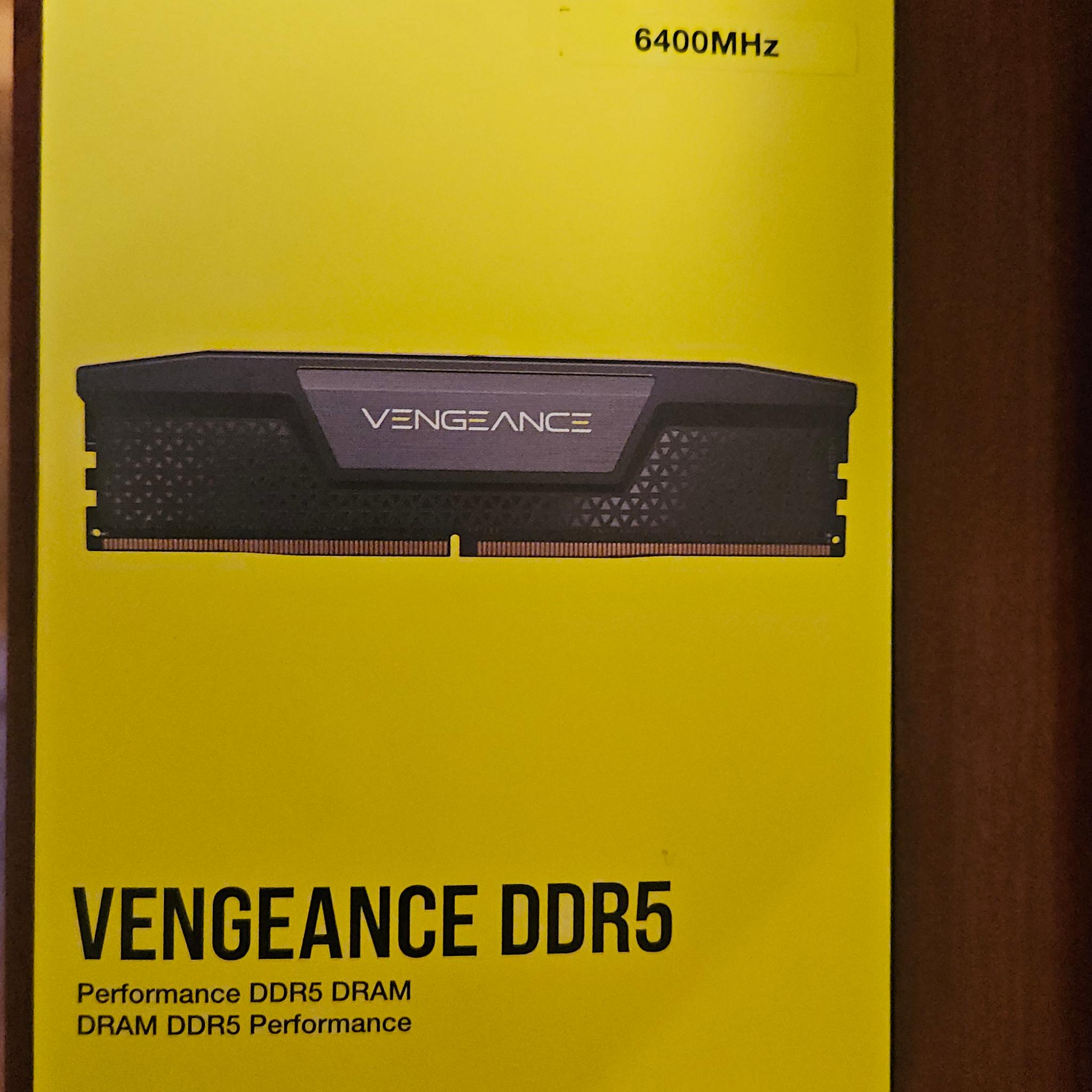 Corsair Vengeance 64gb 2x32gb DDR5 6400MHz