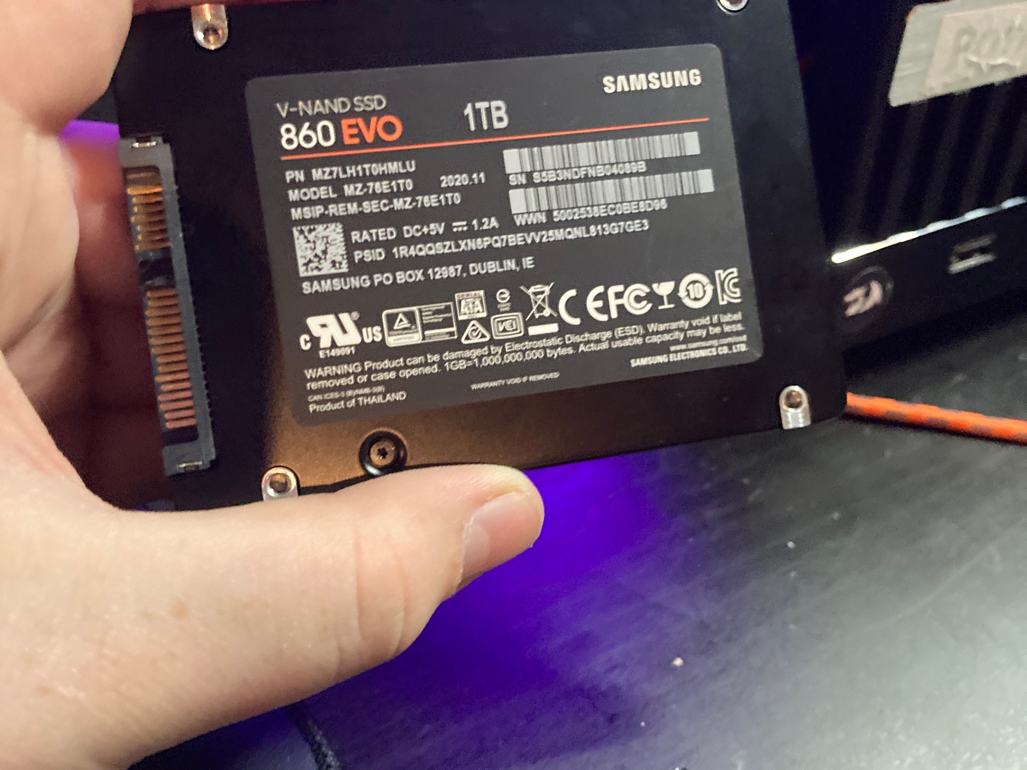 1tb Samsung 860 evo