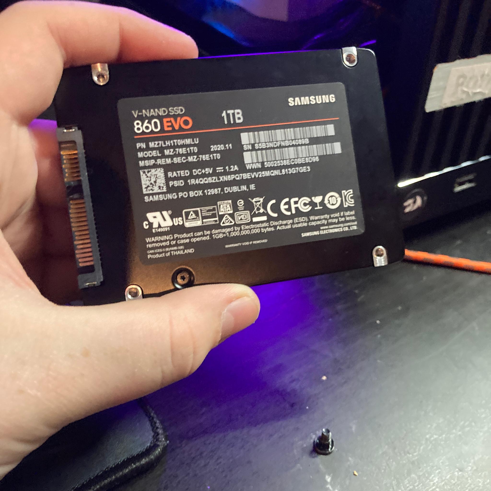 1tb Samsung 860 evo