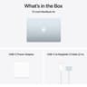 M4 MacBook Air 13-inch Laptop 2025 13.6-inch Liquid Retina Display, 16GB Unified Memory, 256GB SSD