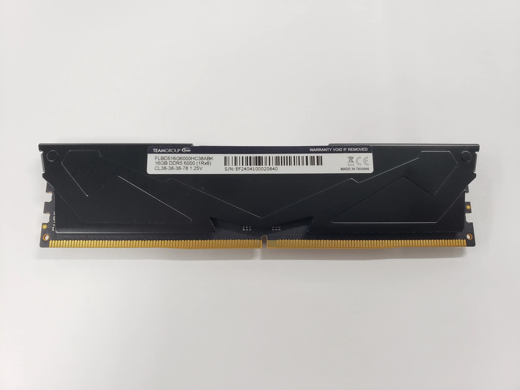 Team Group 16GB DDR5 6000 MT/s CL38